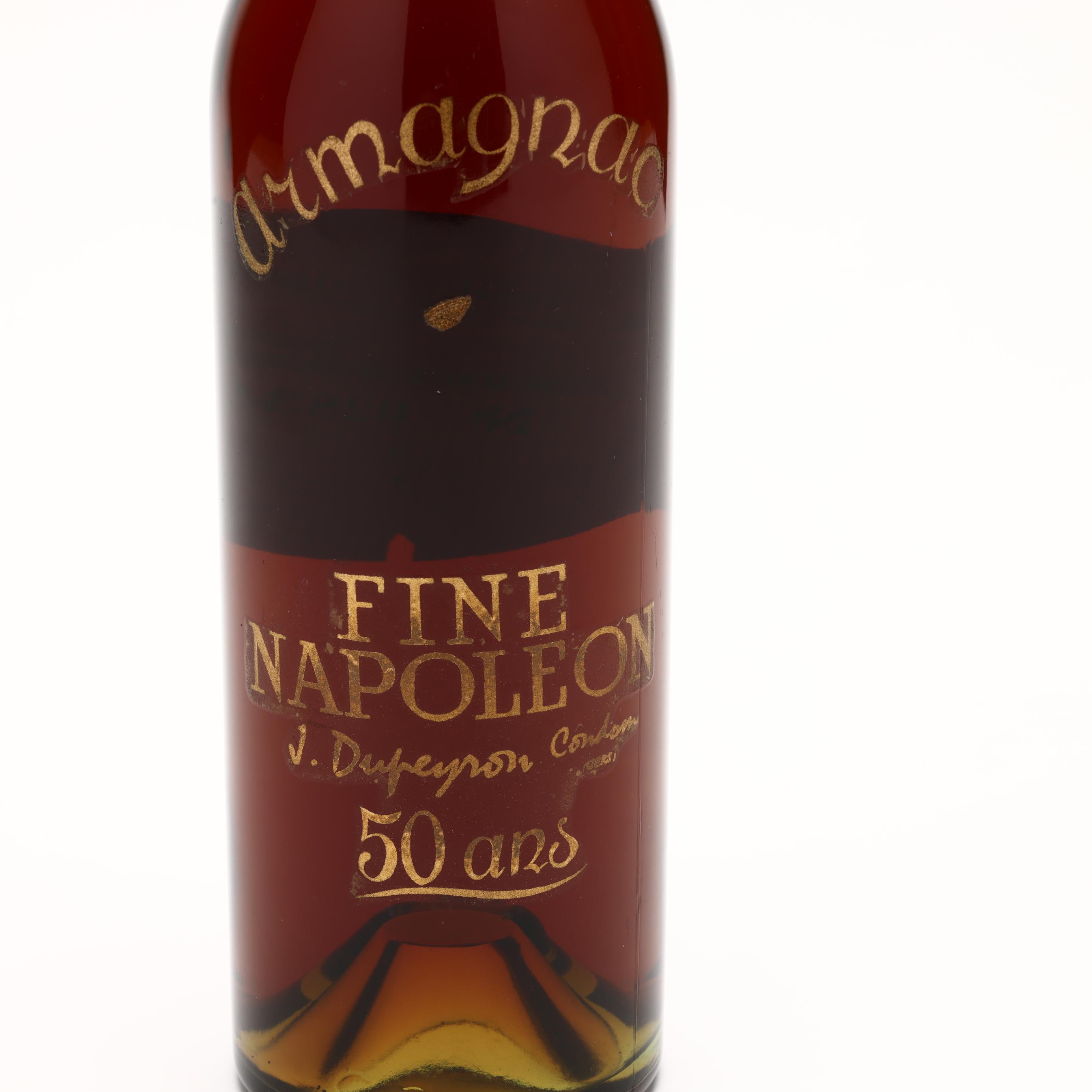 Fine Napoleon Armagnac, J. Dupeyron (Lot 1176 - Rare Spirits