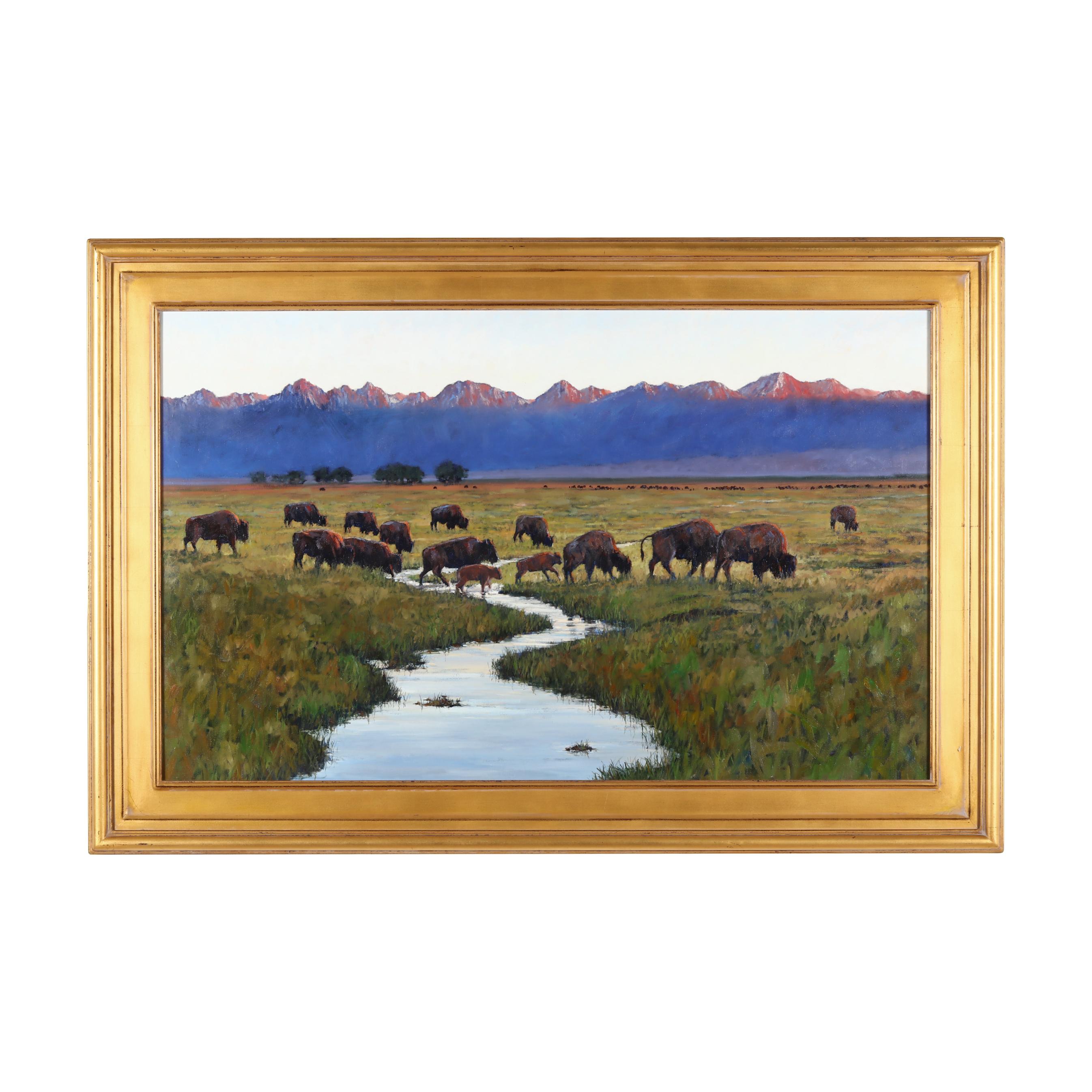 Nathan Solano (American, b. 1950), Where the Buffalo Roam (Lot 4057 - Fine  Art AuctionDec 11, 2024, 10:00am)
