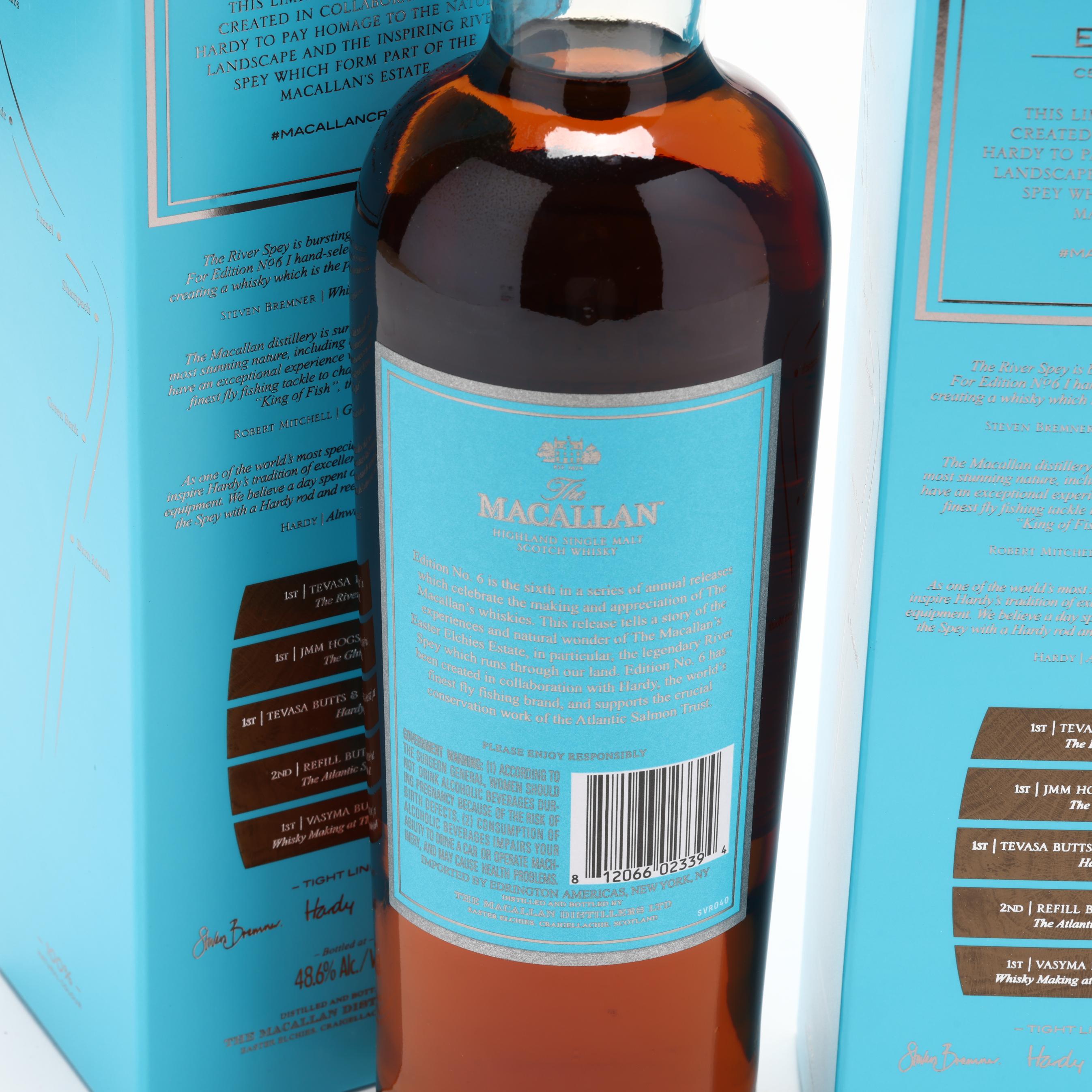 Macallan Edition No. 6 Scotch Whisky (Lot 1260 - Rare Spirits