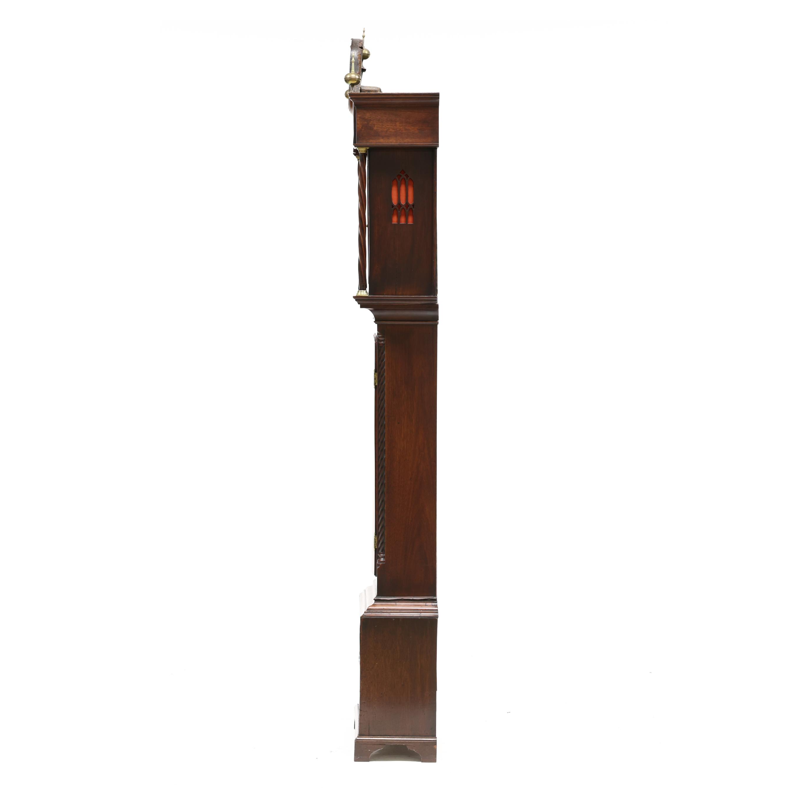 George III Mahogany Tall Case Clock, Alexander Kirkwood, Paisley