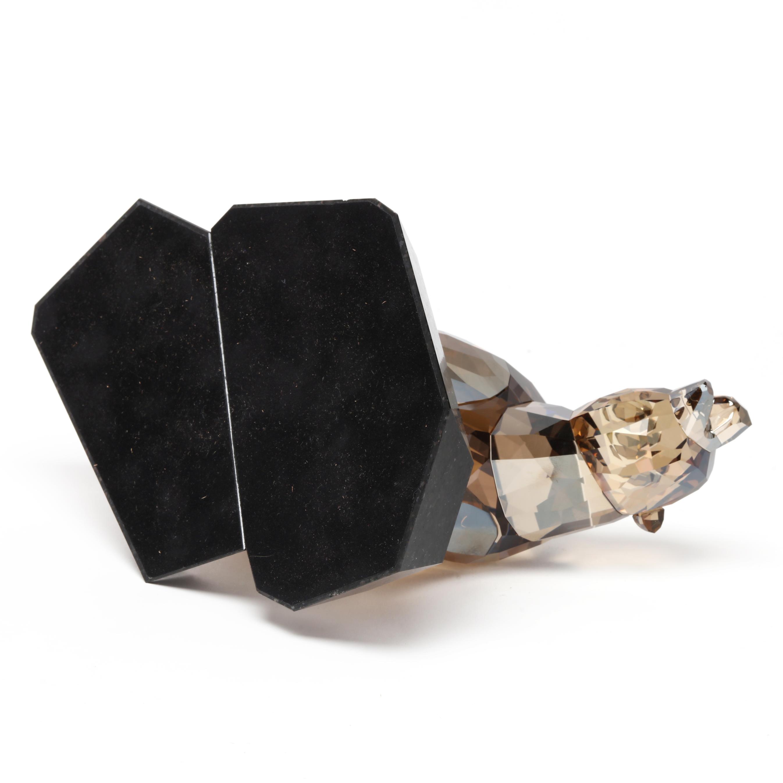 Swarovski, Soulmates Series Crystal Bear Sculpture (Lot 1043