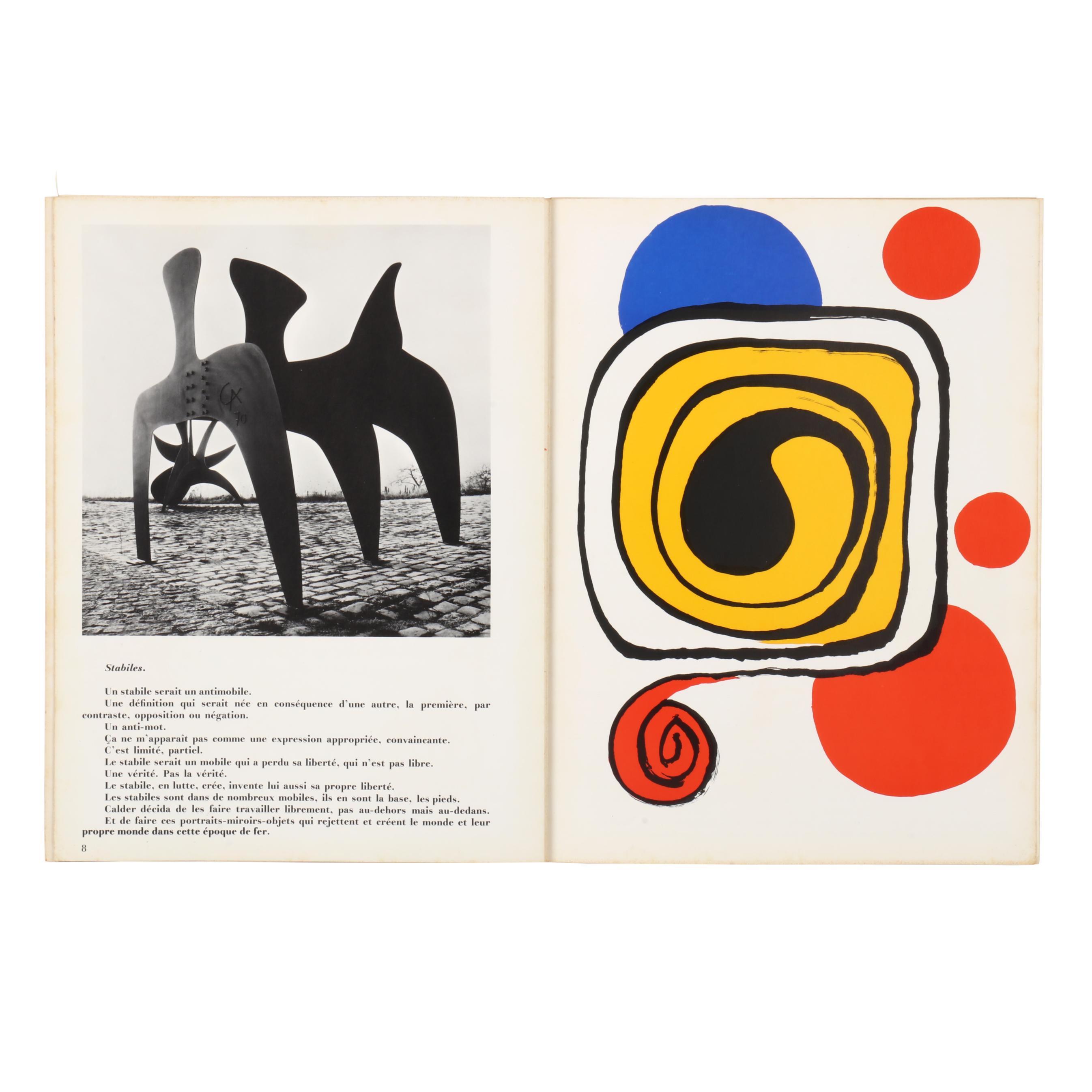 Derriere le Miroir - Four Alexander Calder Issues (Lot 4060