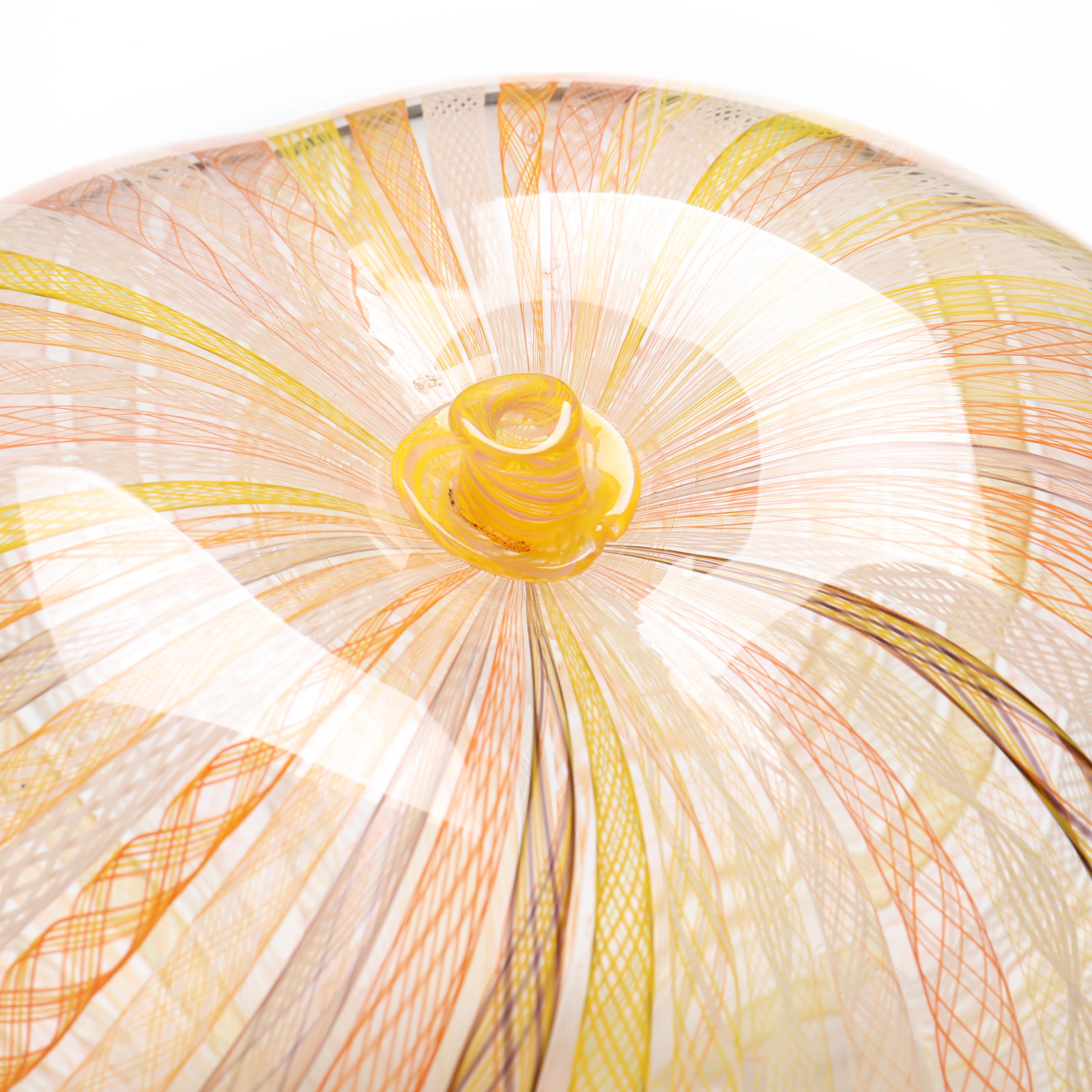 Joey Kirkpatrick & Flora Mace, Oversized Zanfirico Peach (Lot 2122