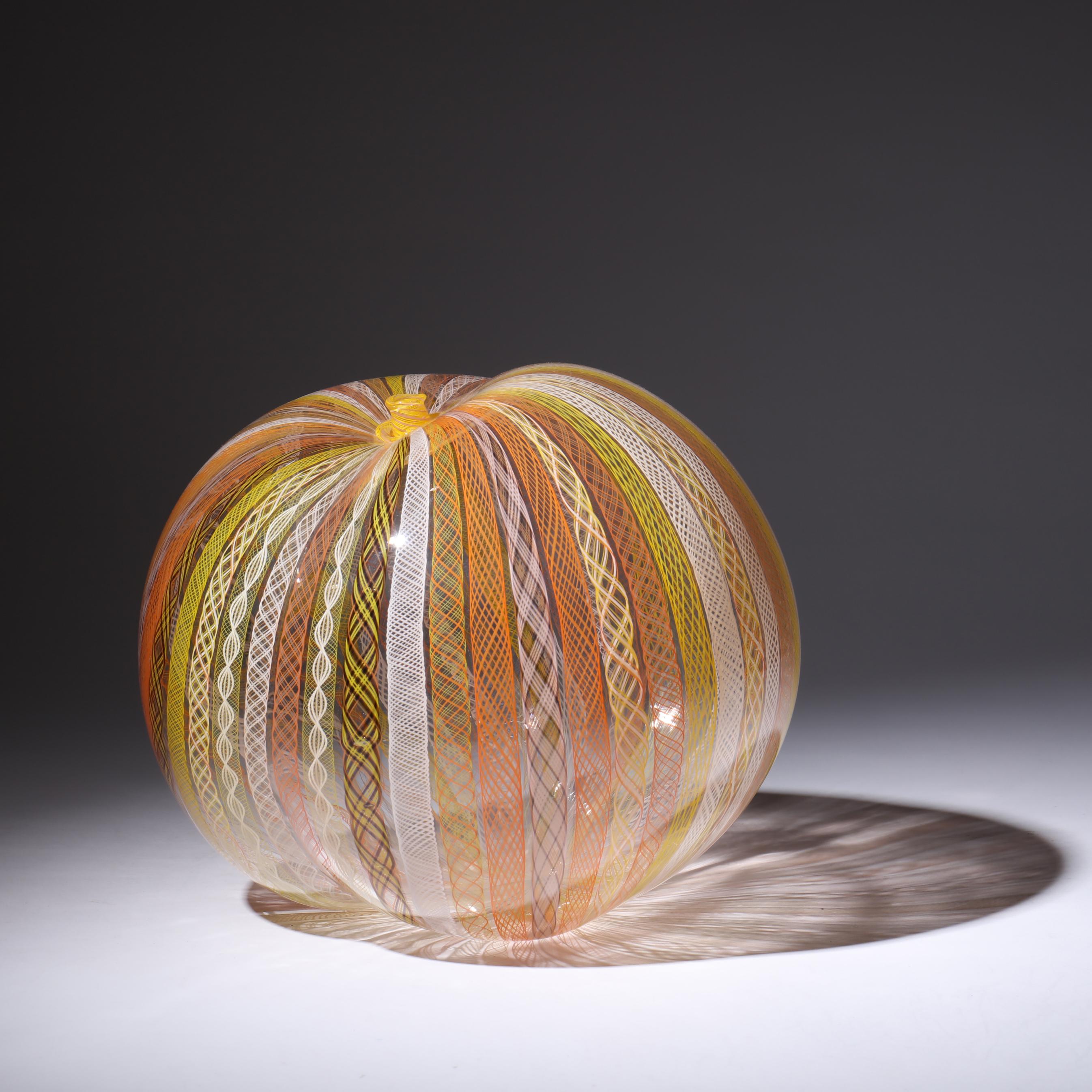 Joey Kirkpatrick & Flora Mace, Oversized Zanfirico Peach (Lot 2122