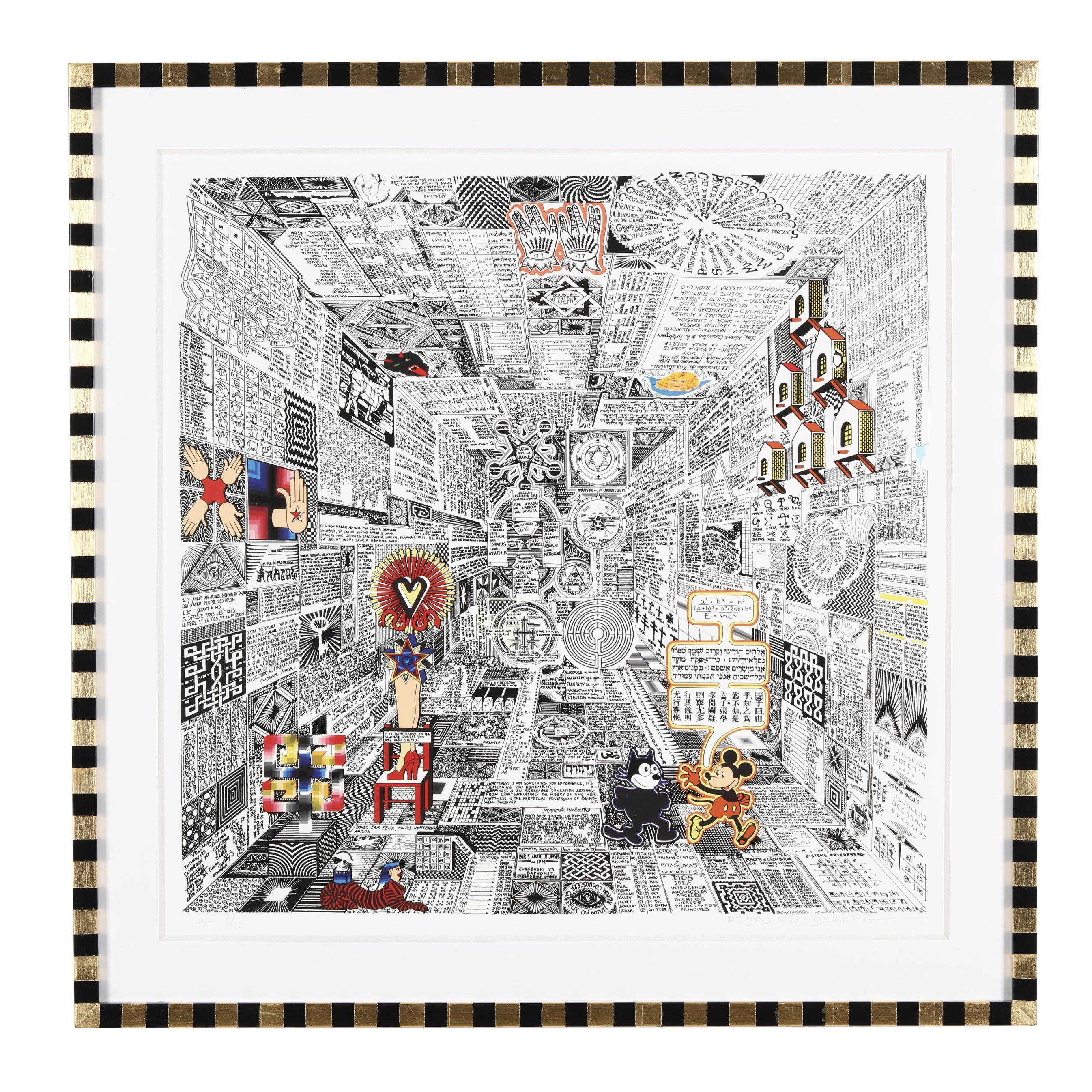 Pedro Friedeberg (Mexican, born 1936), Codice Miguelito (Lot 7030