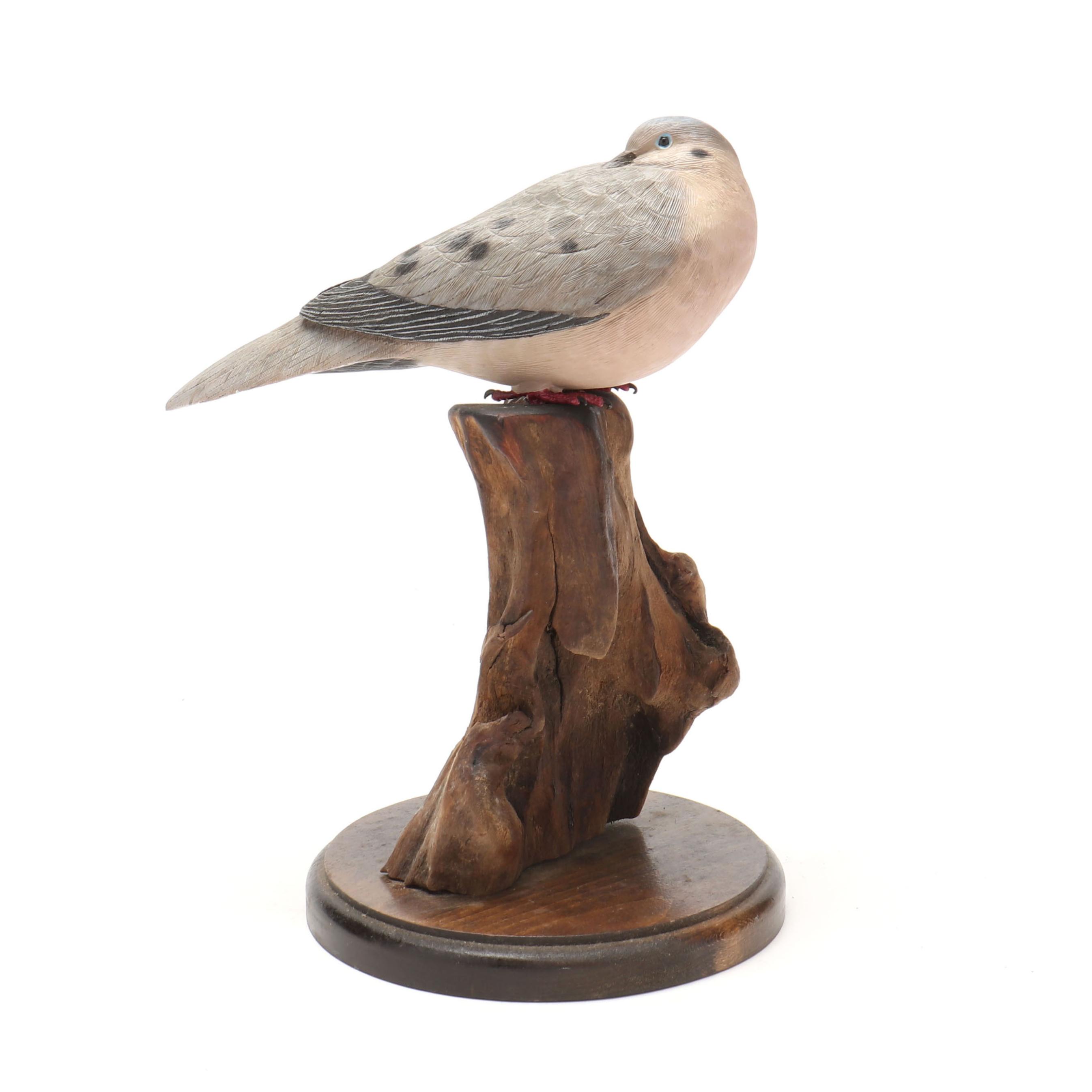 William Veasey (MD, 1932-2022), Resting Mourning Dove (Lot 5278