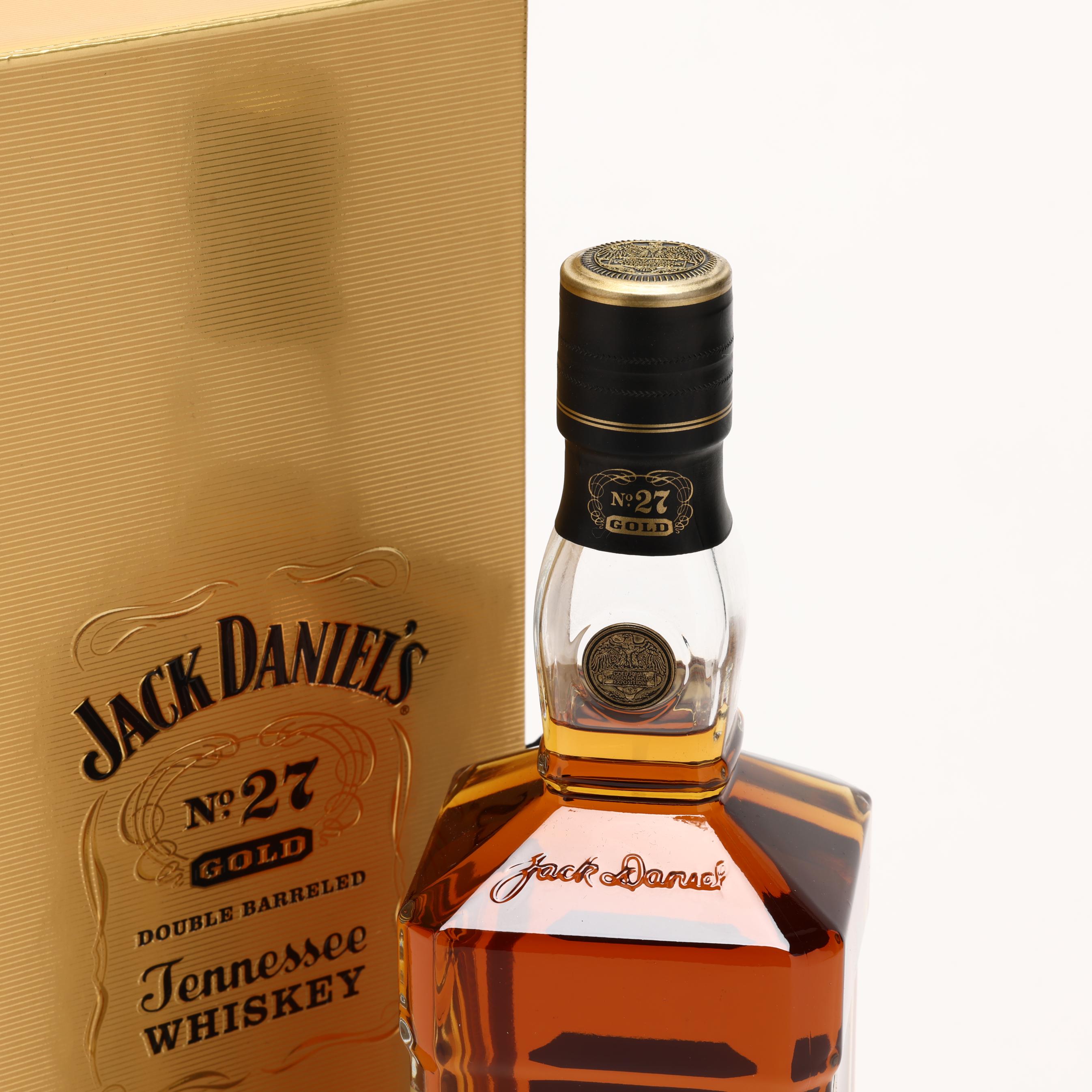 Jack Daniel's No 27 Gold Double Barreled Tennessee Whiskey