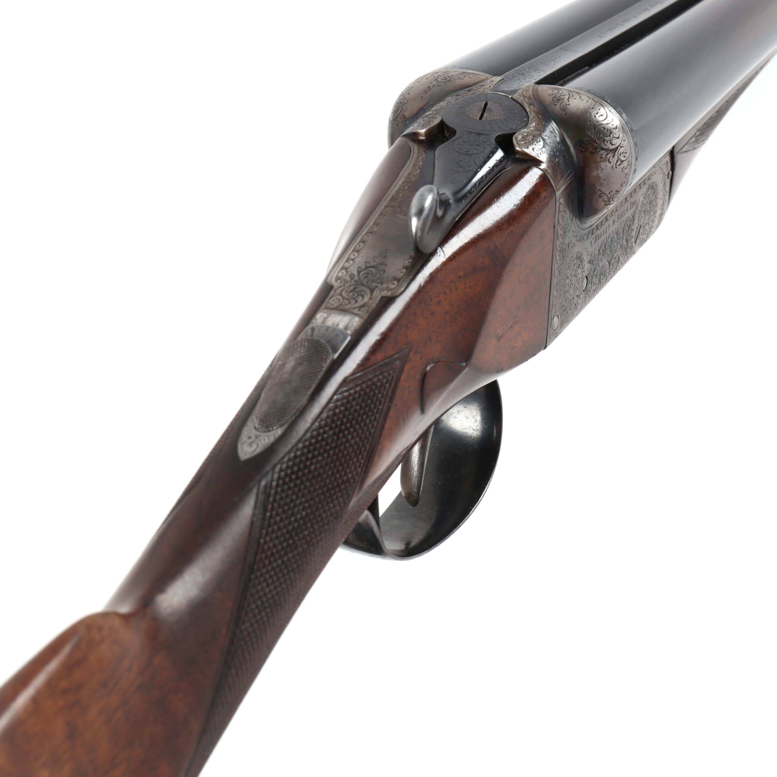 Charles Hellis and Sons 12 Ga. Boxlock Shotgun (Lot 6036 - Fine