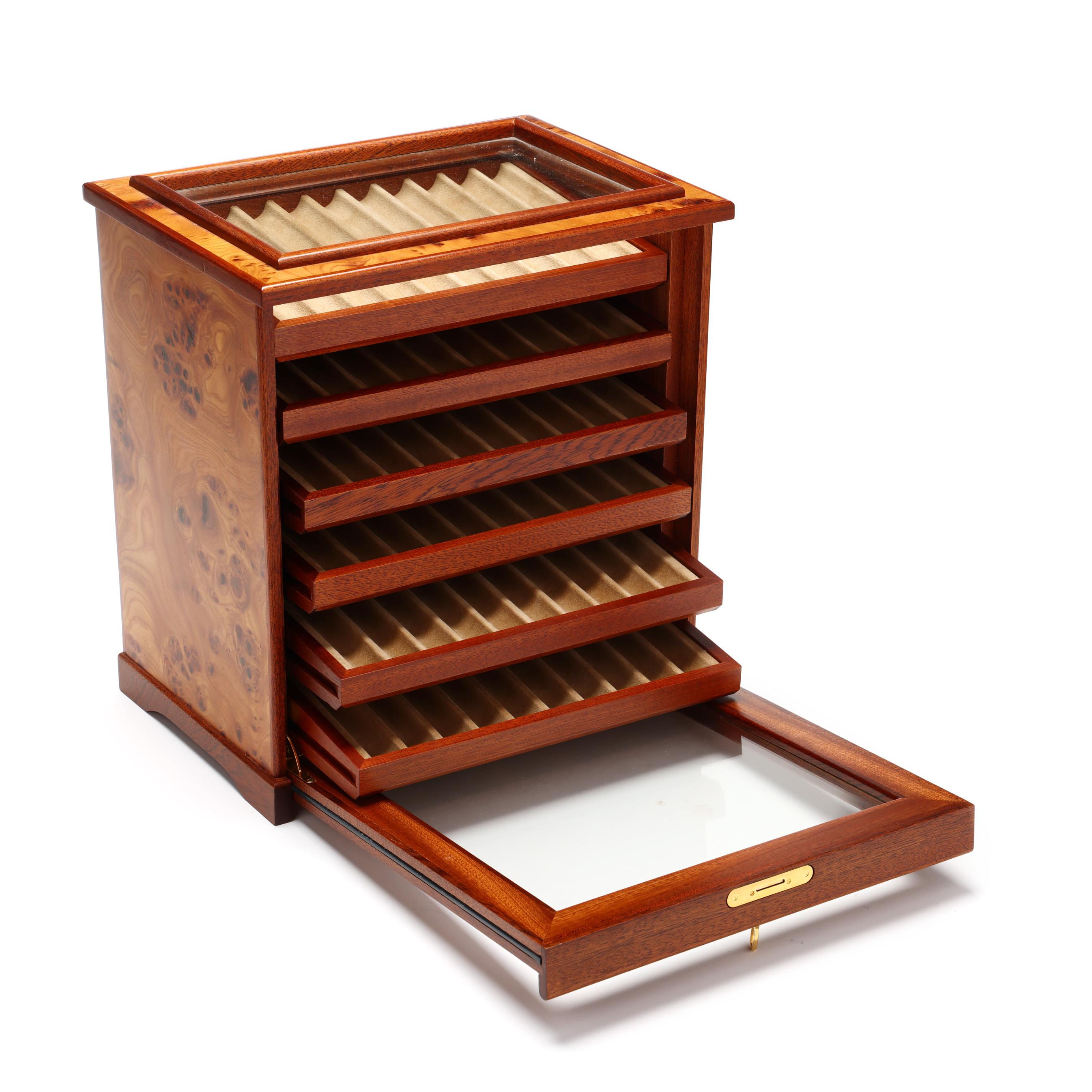 Agresti Six Shelf Pen Display Case (Lot 3354 - February Estate