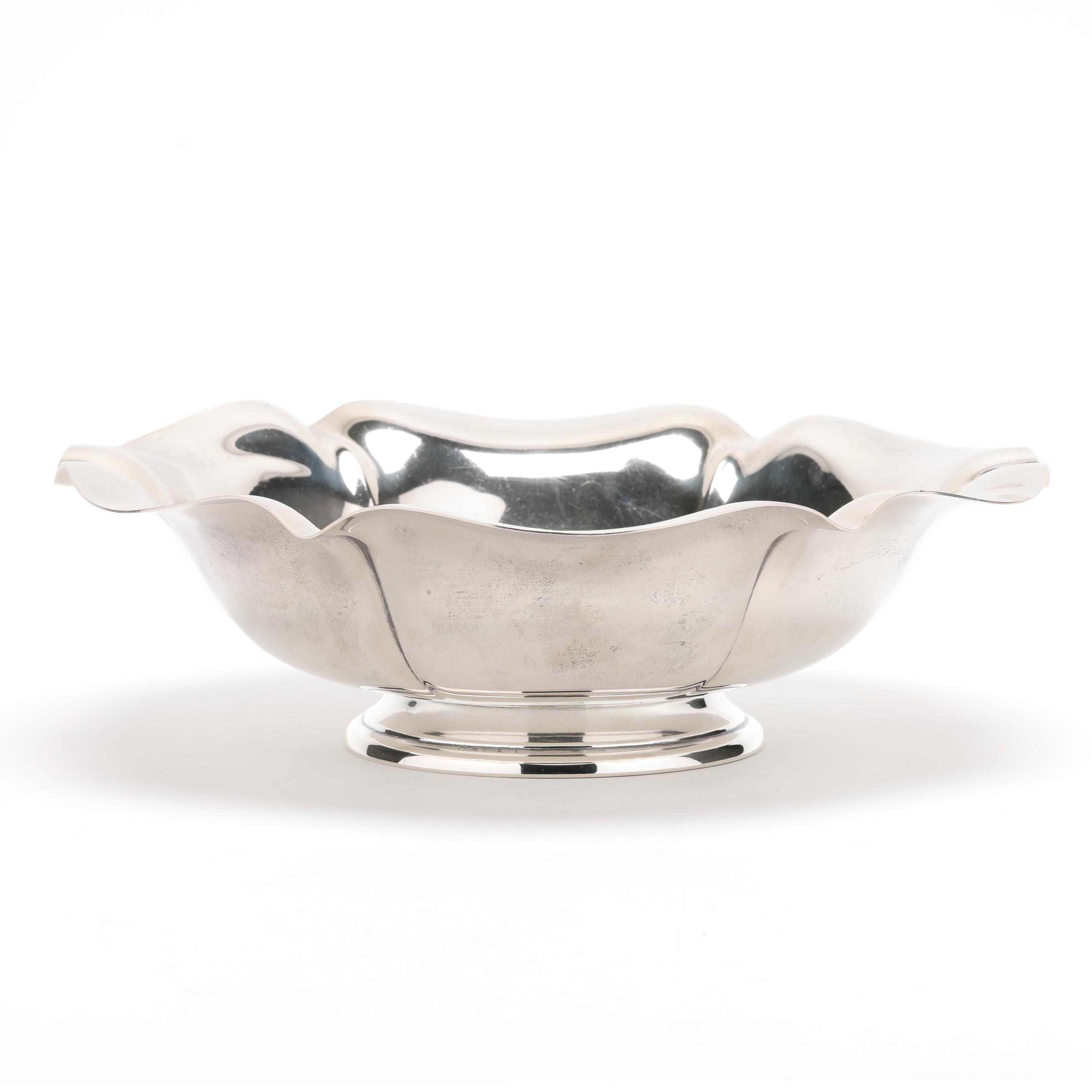 Dominick & Haff Salem Sterling Silver Center Bowl (Lot 8084 - Fine