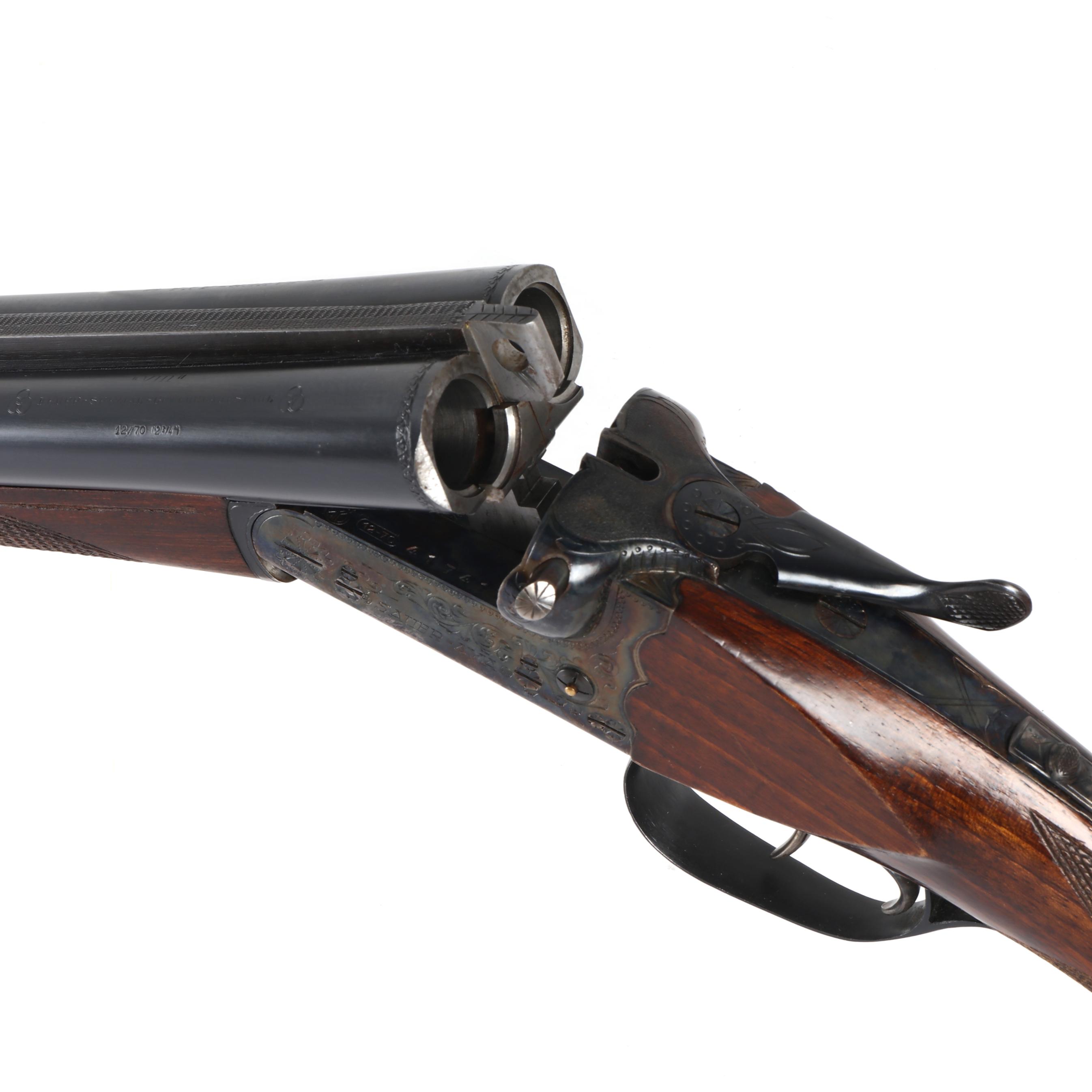 Sauer AYA Model V111 12 Ga. Boxlock Shotgun (Lot 6085 - Fine