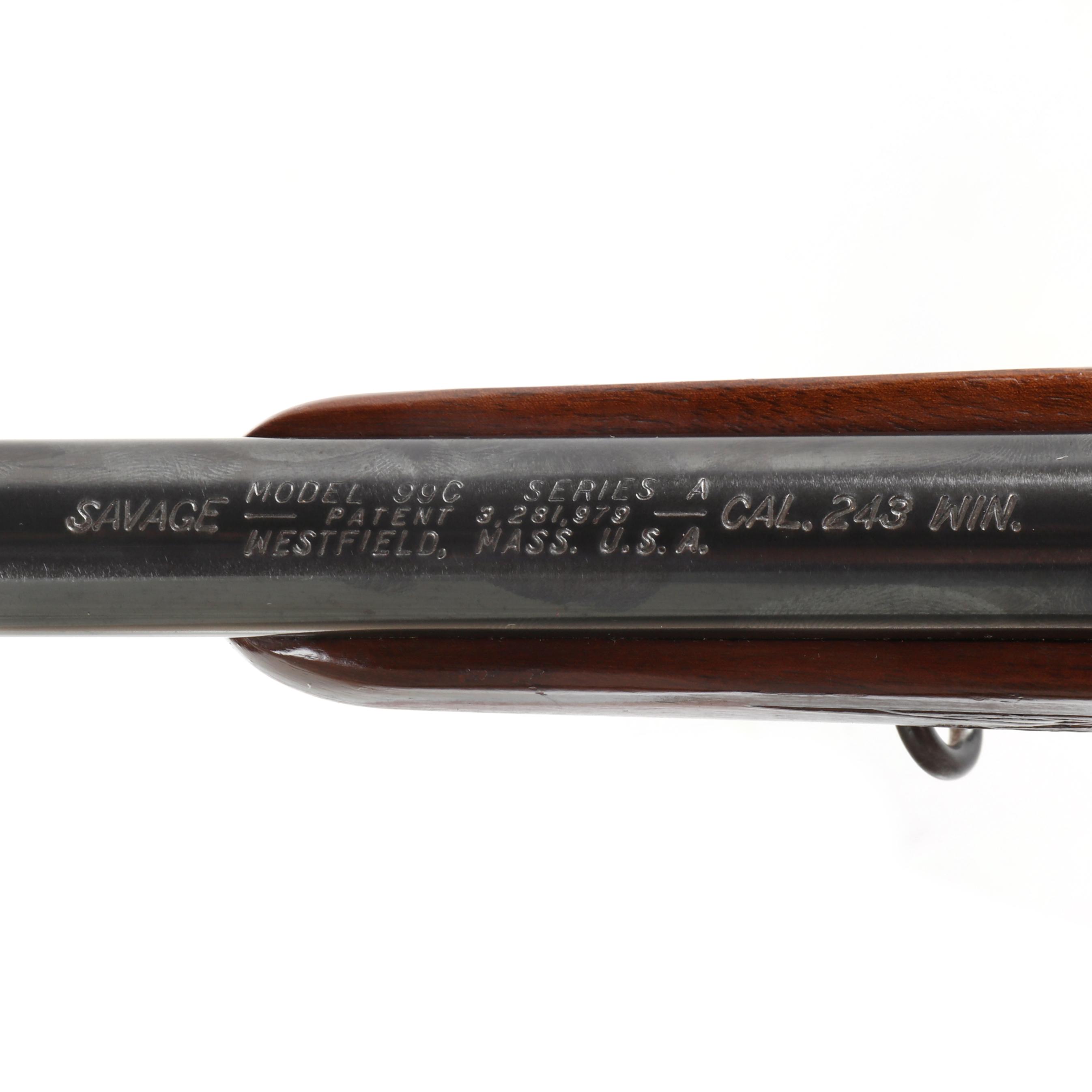 Savage 99C .243 WIN. Lever-Action Rifle (Lot 6048 - Fine Sporting