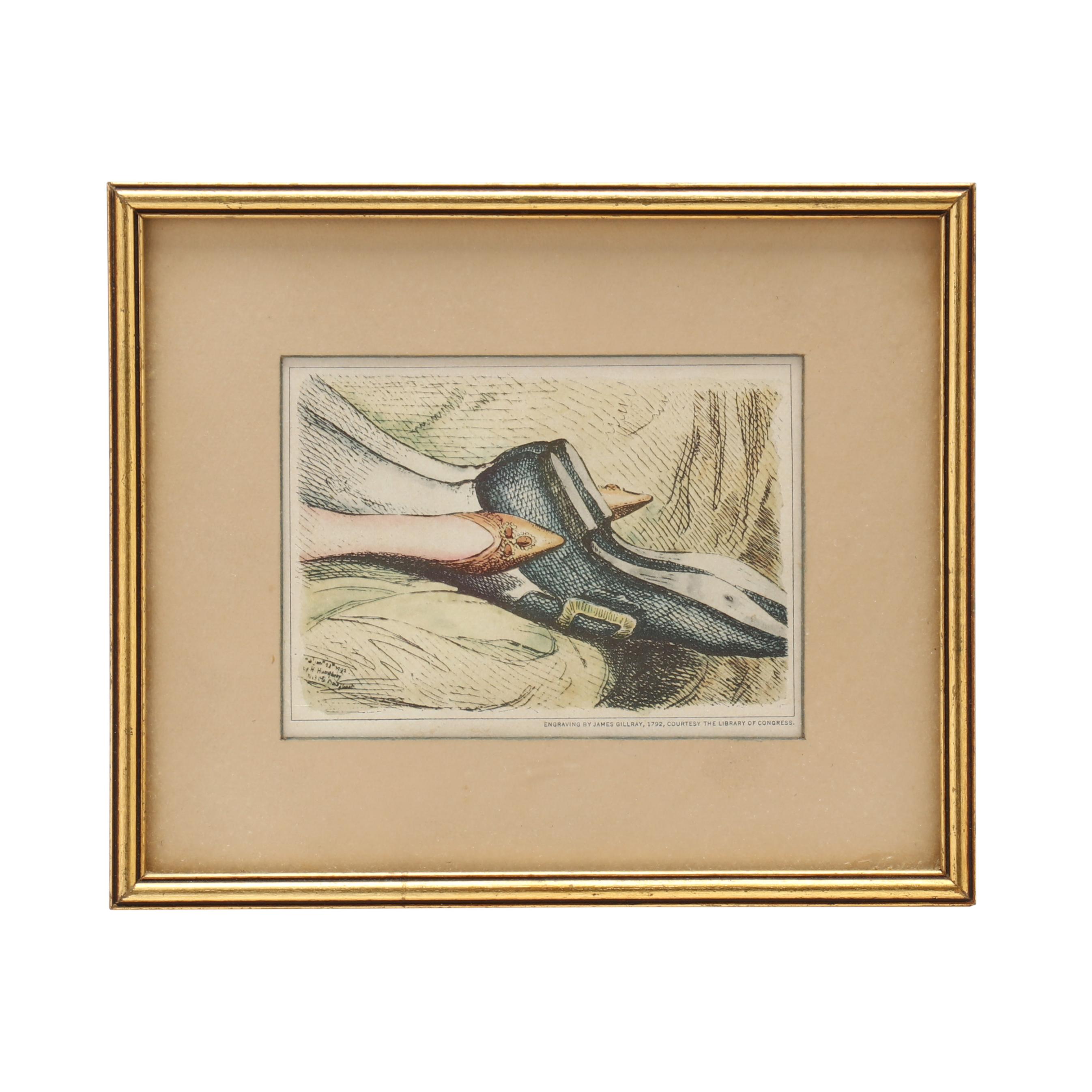 after James Gillray, Fashionable Contrasts (Lot 2449 - )