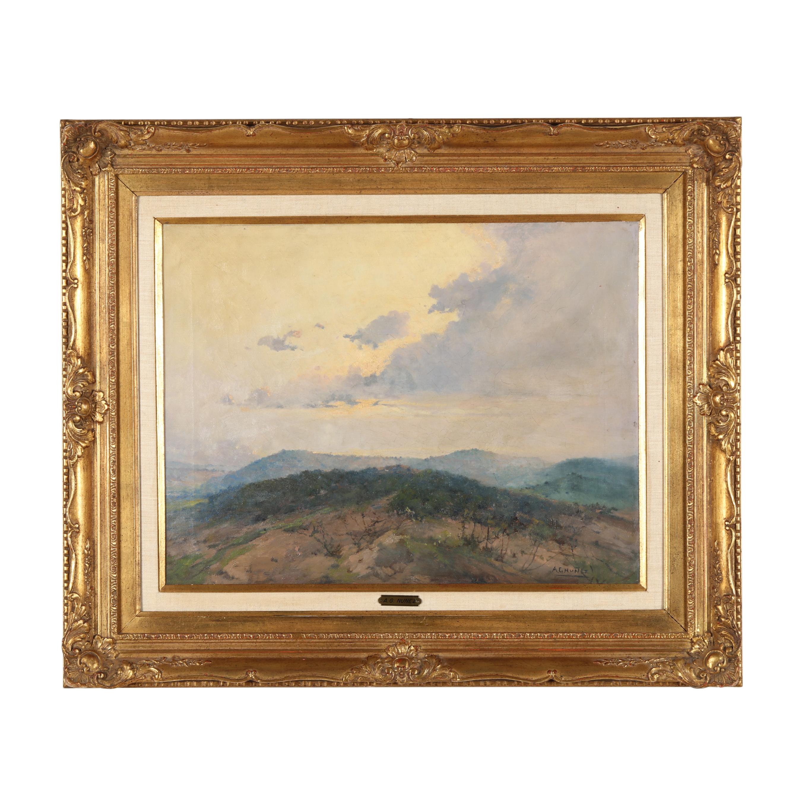Armando Garcia Núñez (Mexican, 1883-1965), Landscape Under a