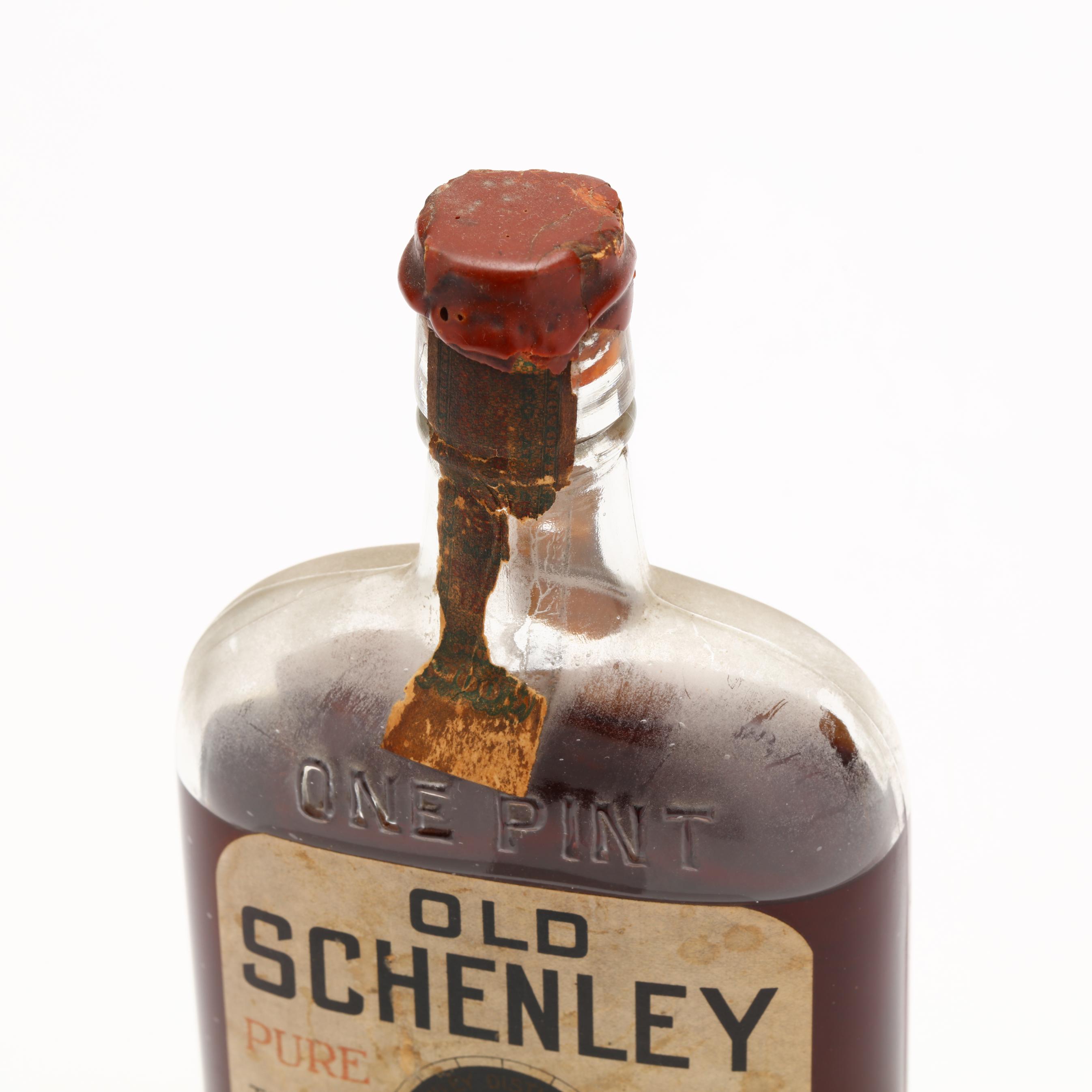 Old Schenley Pure Rye Whiskey (Lot 6007 - Rare Spirits AuctionJun