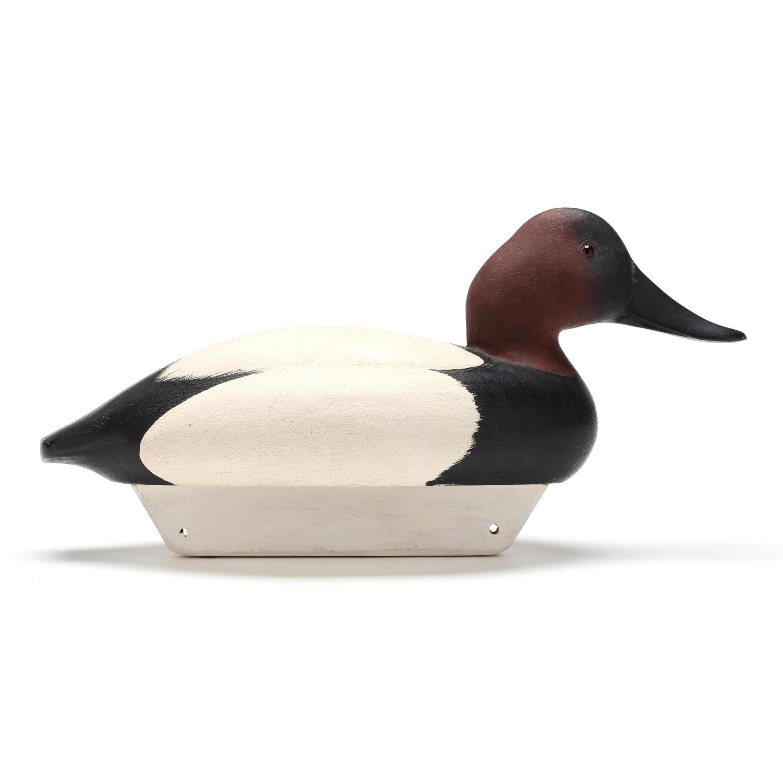【激レア】Wood PT ファクトリー 検索 BUDD&JOEY T.J. Hooker (IL), Canvasback (Lot 7326 - Sporting Art AuctionMay