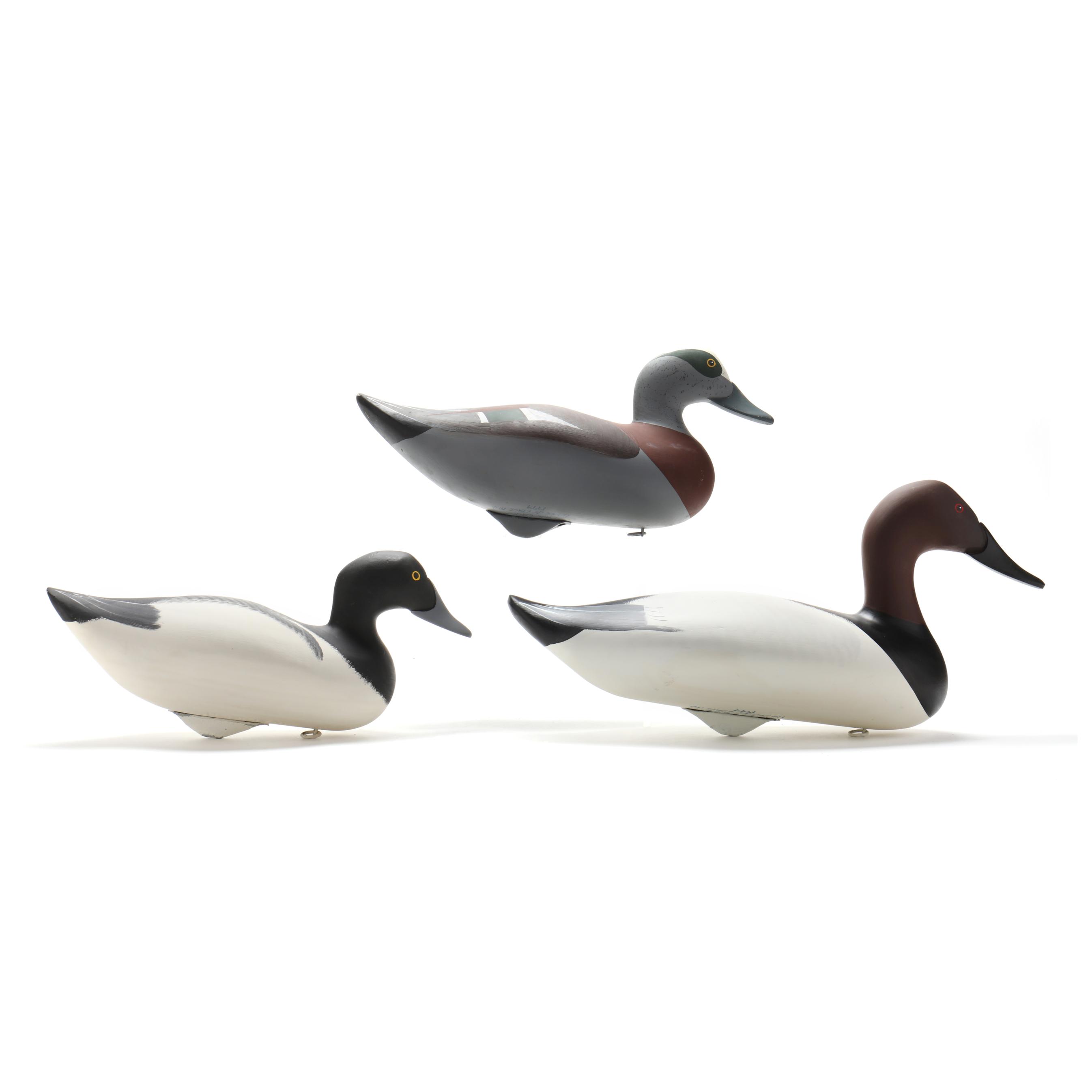 Dave Walker (MD, b.1958), Variety of Three Decoys (Lot 7200