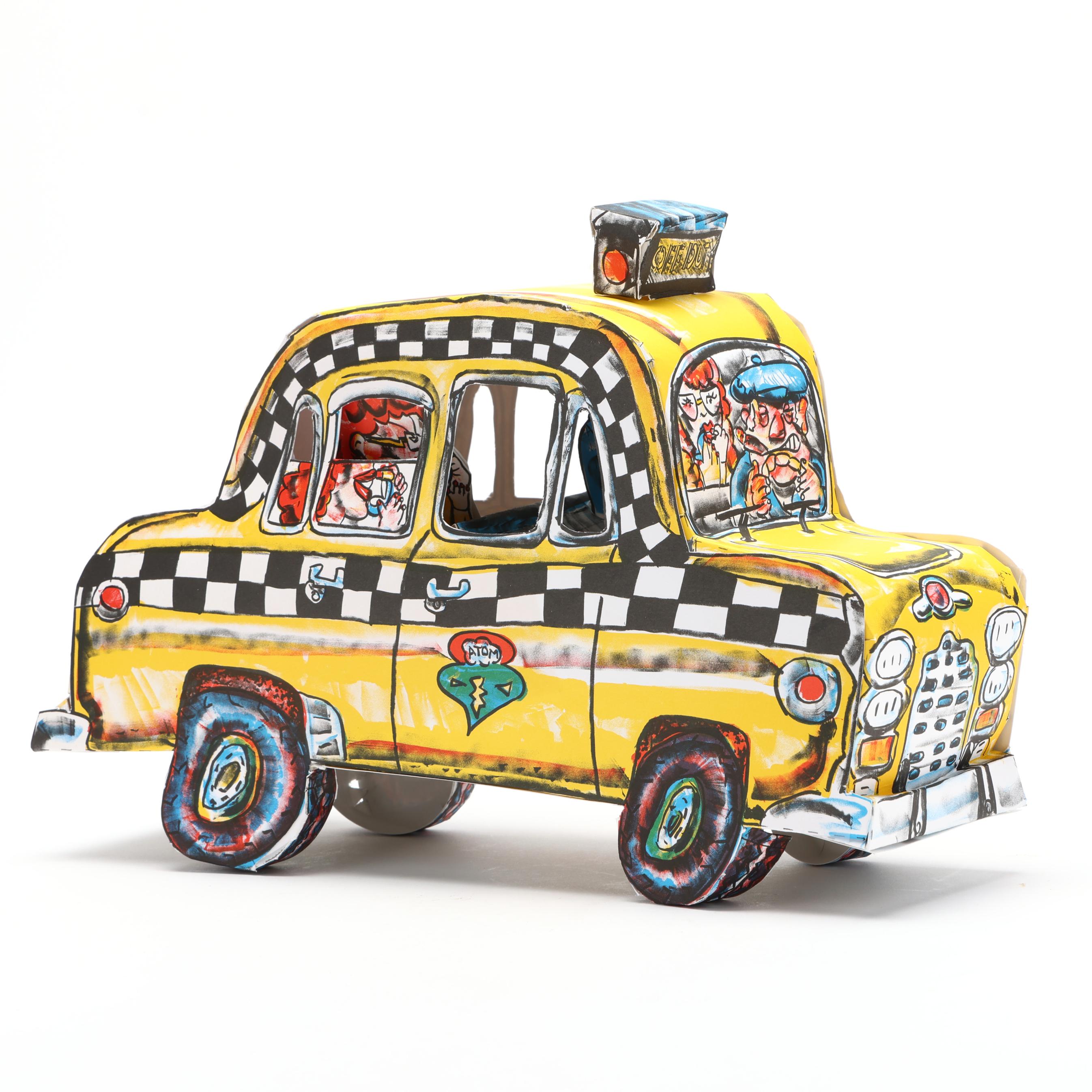 Red Grooms (American, b. 1937), Ruckus Taxi (Two Works) (Lot 5017