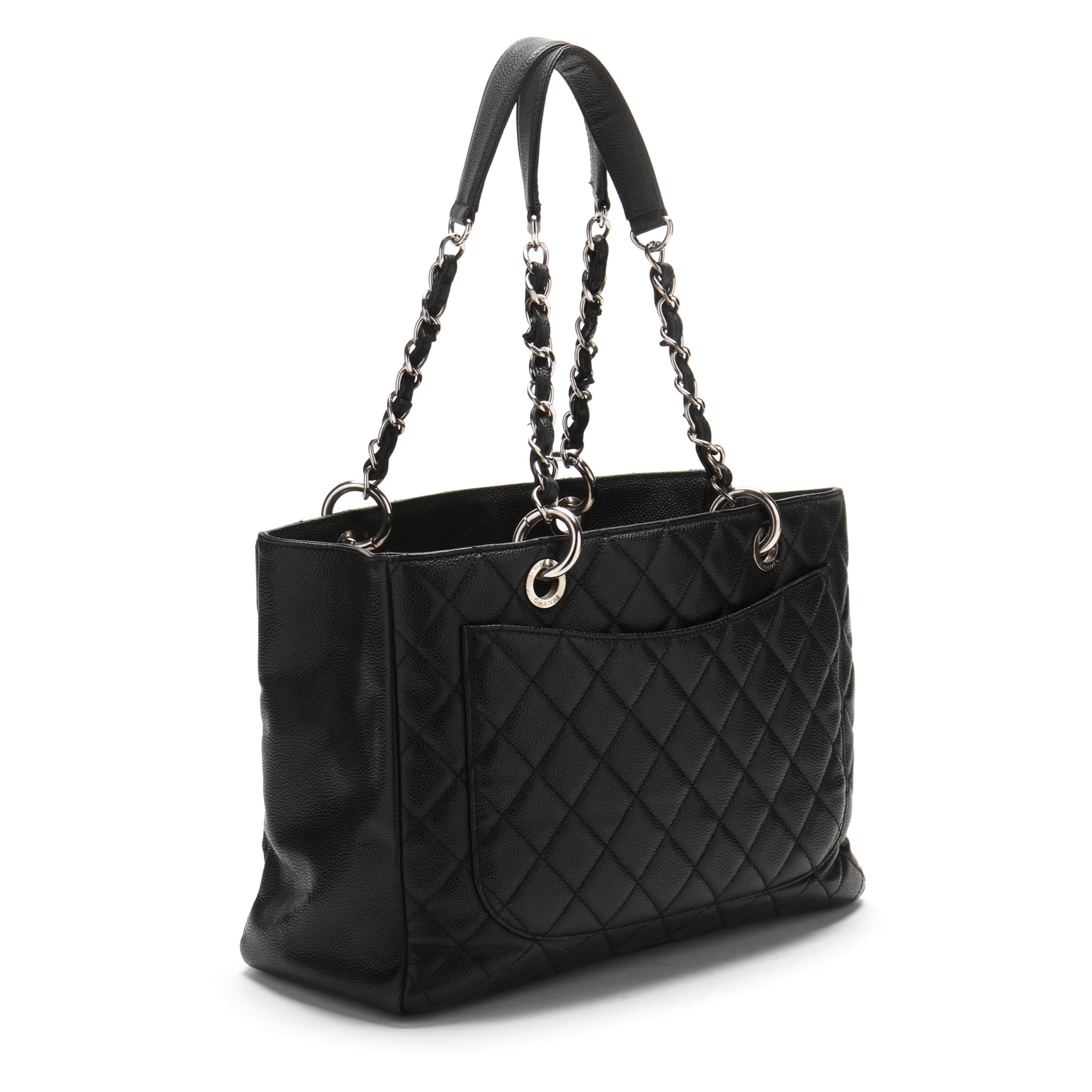 シャネル CHANEL トートバッグ Grand shopping 黒 希少品 Black