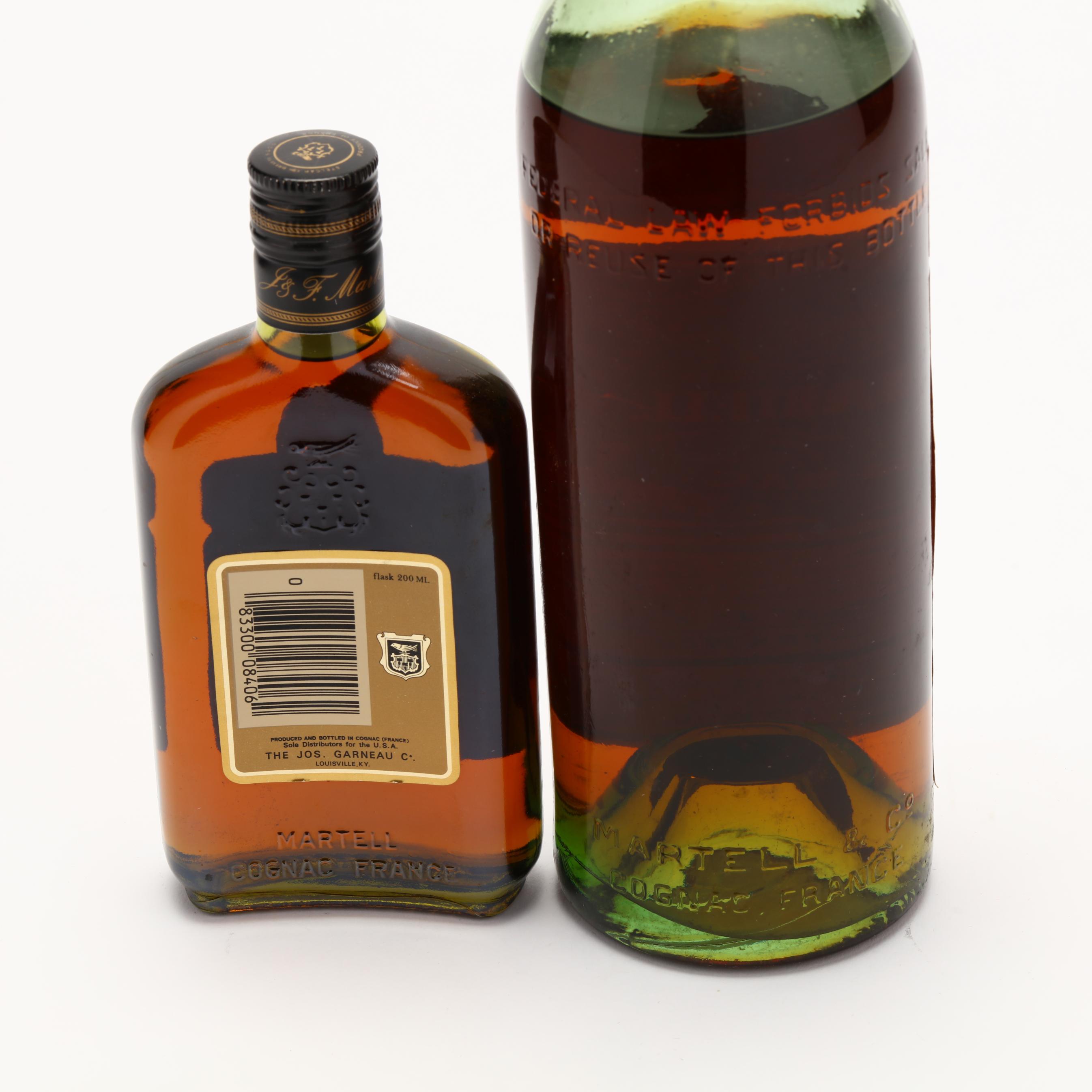Martell 3 Star Cognac (Lot 6118 - Rare Spirits AuctionJun 6