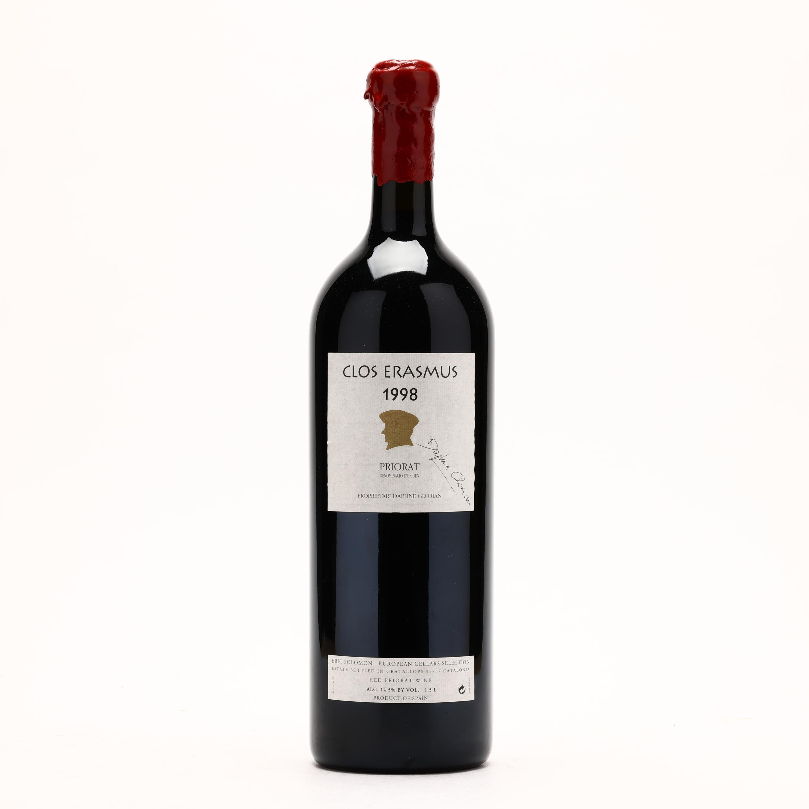 Clos Erasmus Double-Magnum - Vintage 1998 (Lot 4310 - East Coast