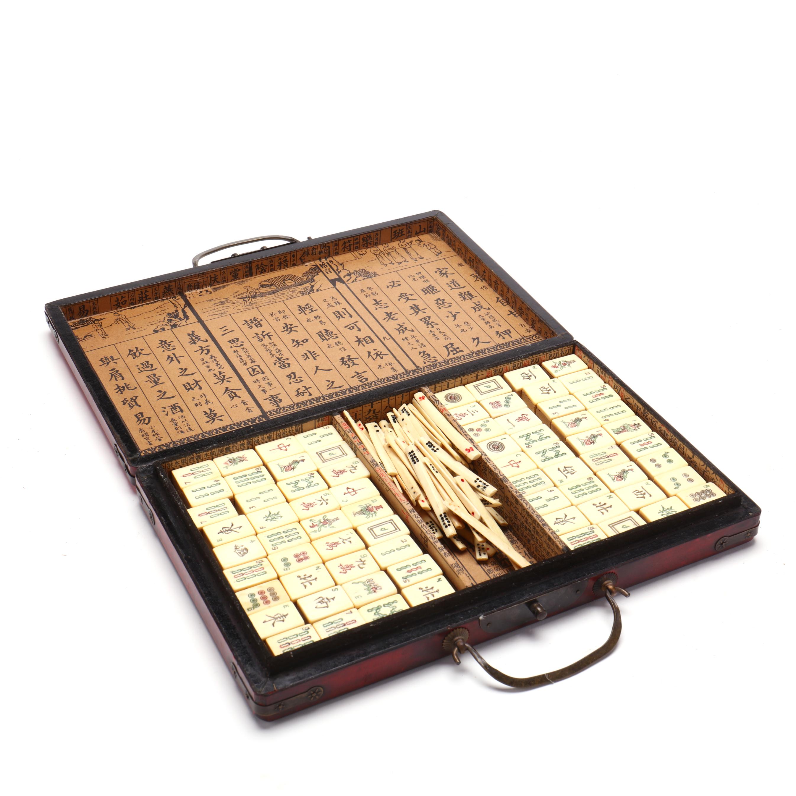 麻雀 FRAGMENT x M.LEAGUE MahjongAccessory Set fragment-design-m-league-