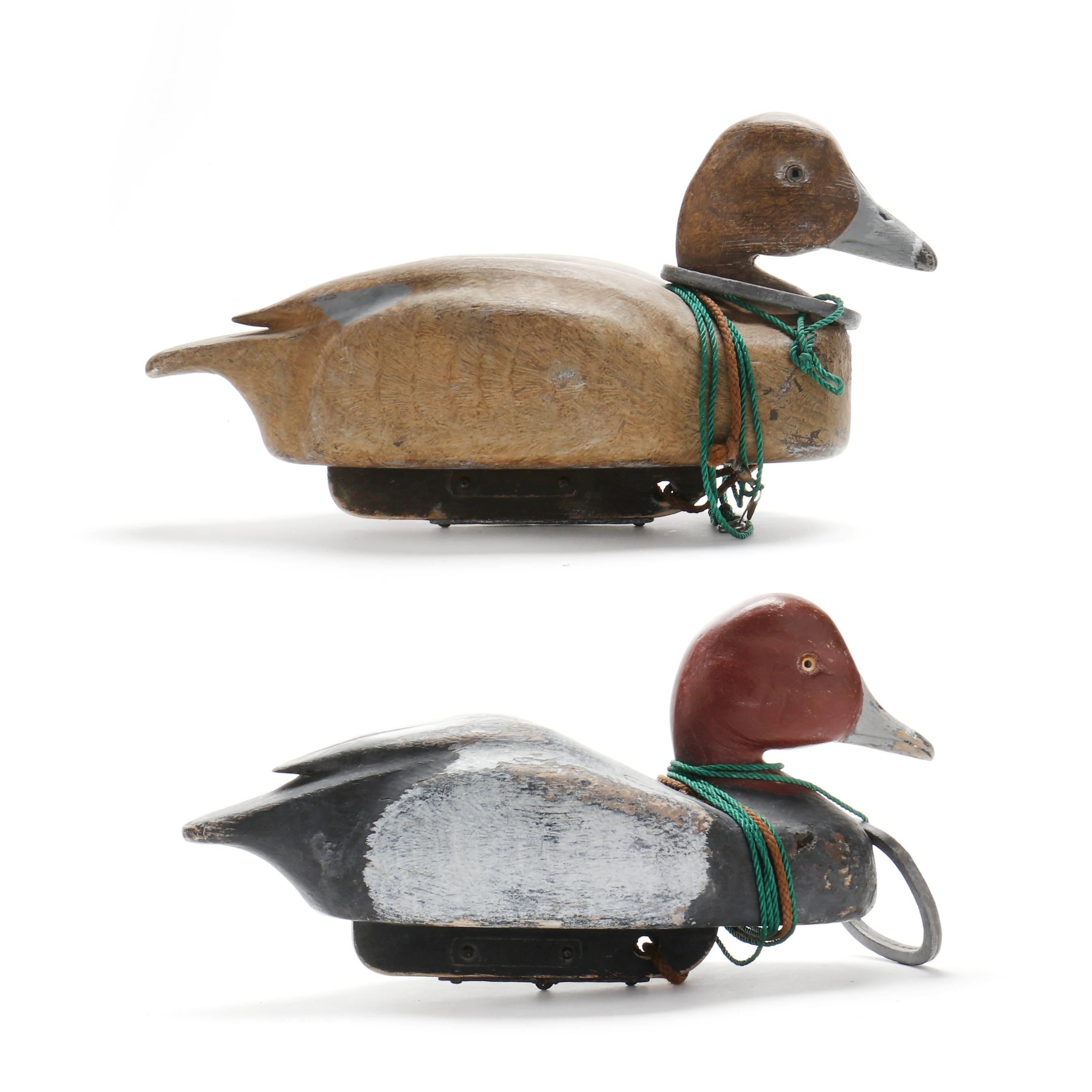 W.E. Ole Olsen (MT, 1929-2018), Pair of Redheads (Lot 7265