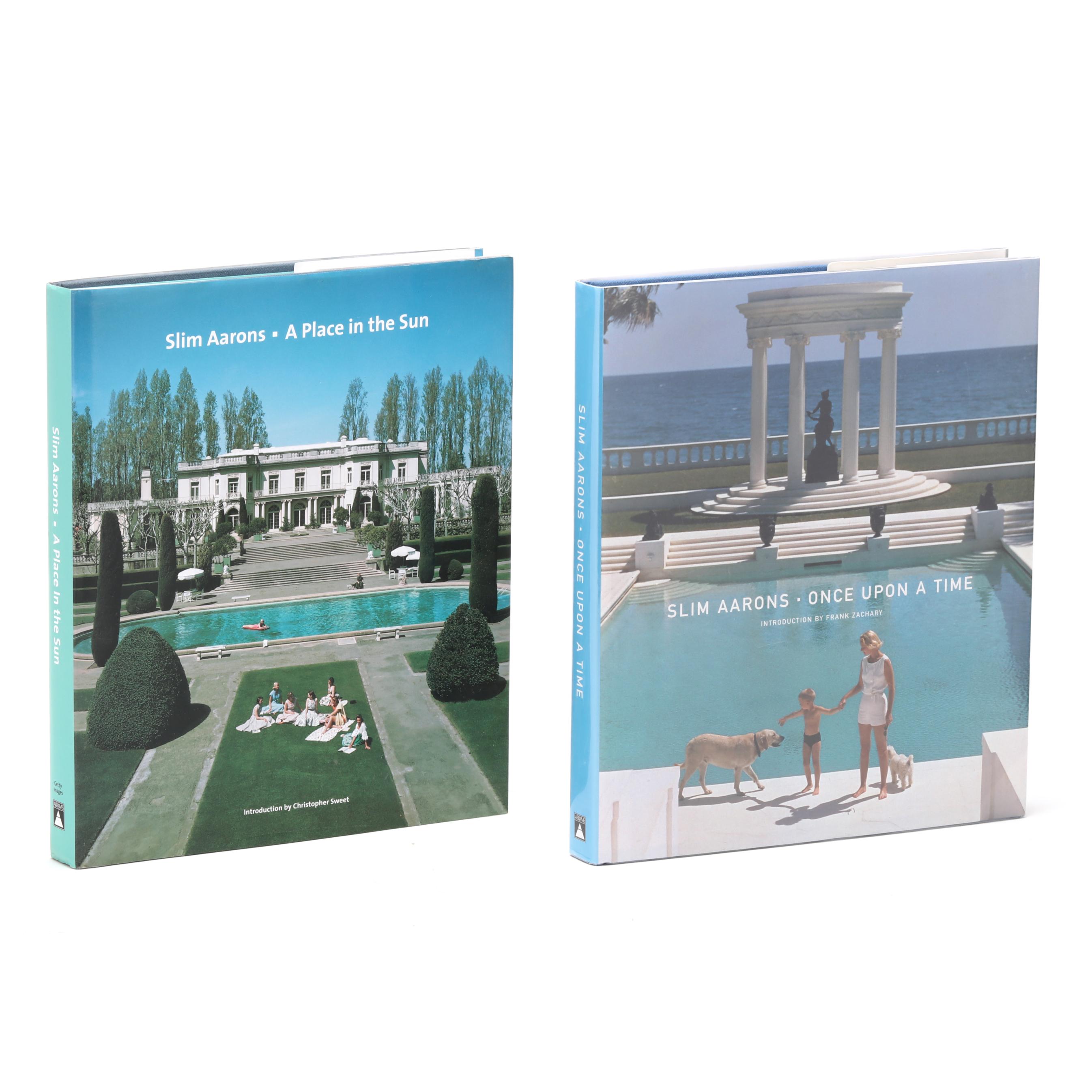 Slim Aarons (American, 1916-2006), Two Photography Books, One