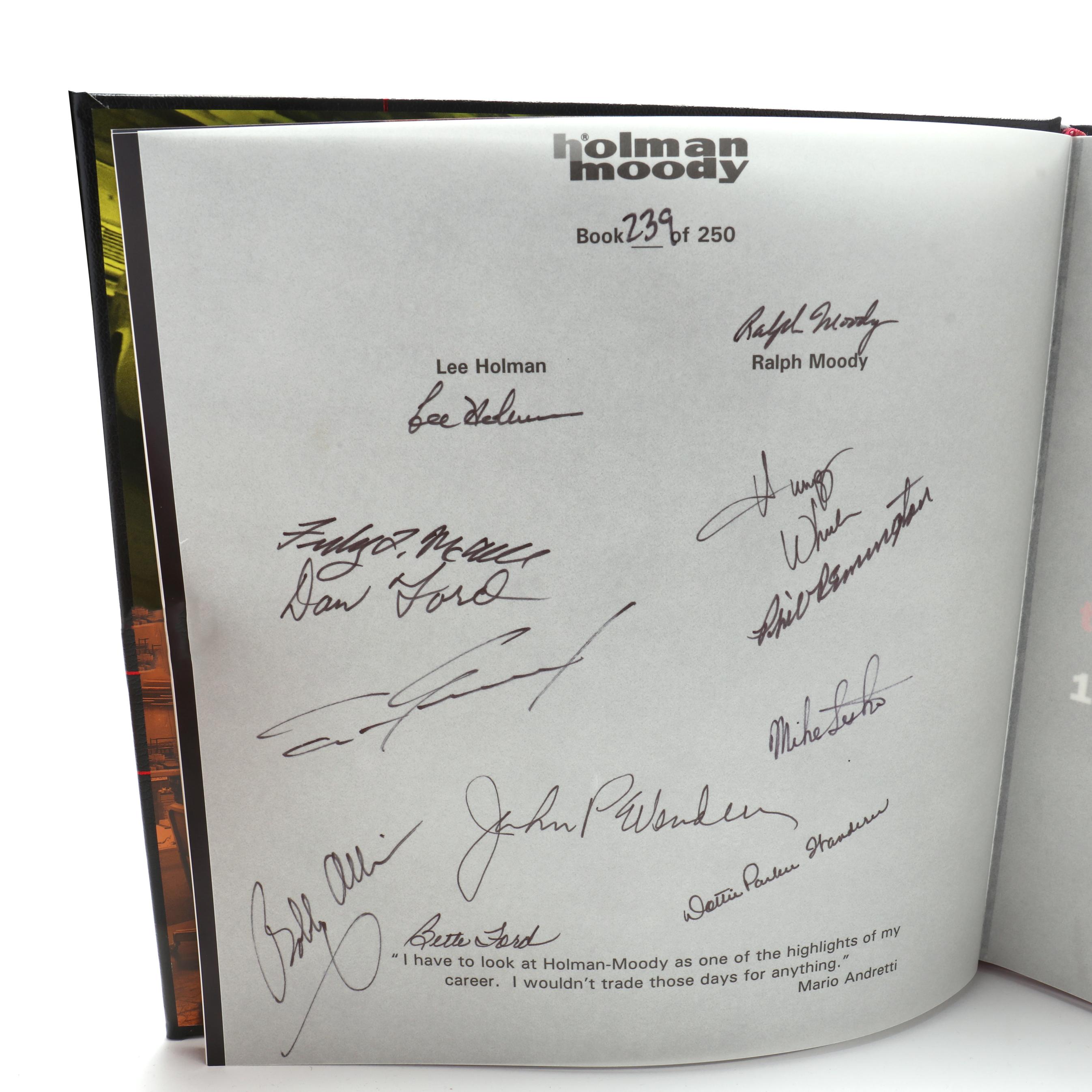 Limited Collector's Edition of Holman Moody, The Legendary Race