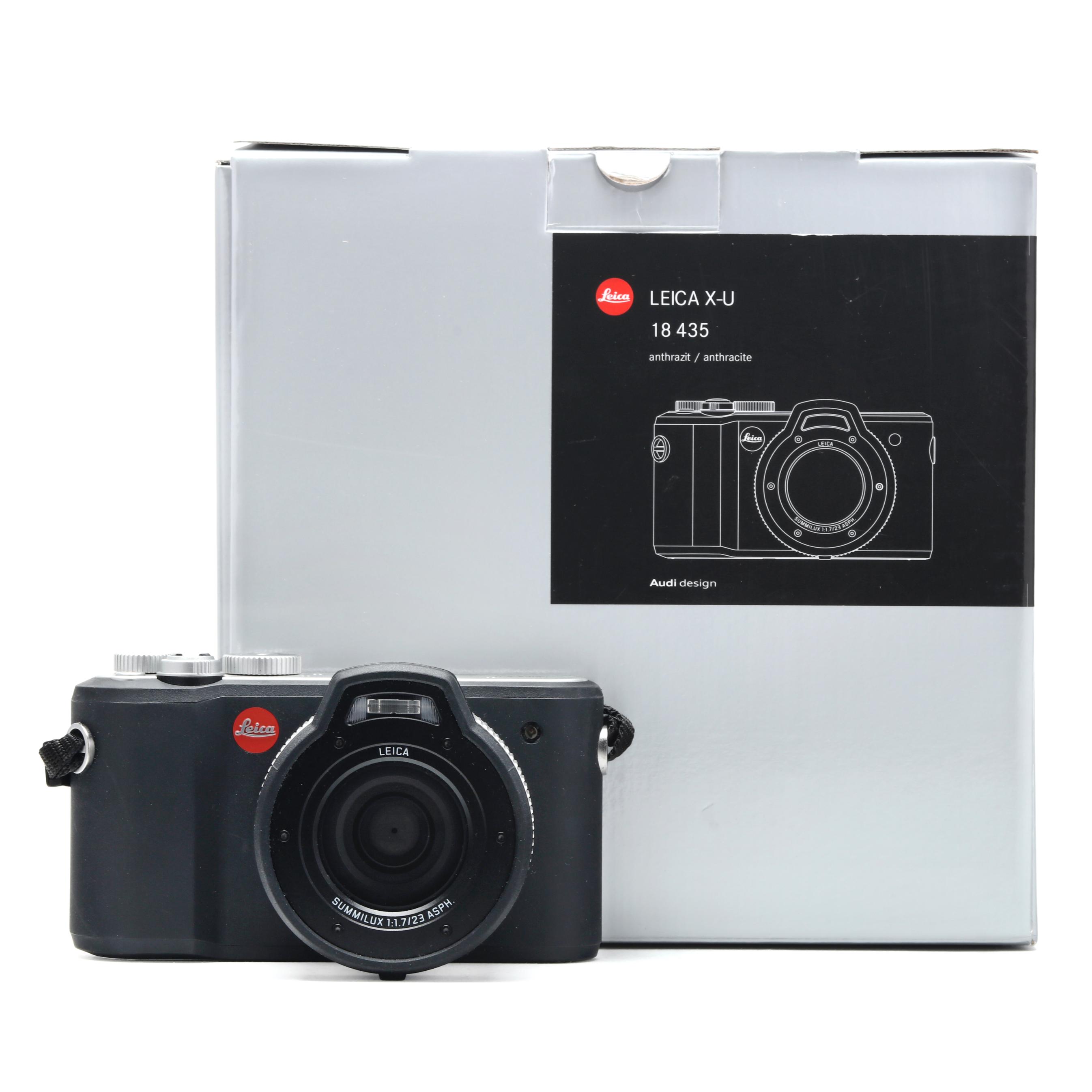 Leica X-U Audi Design Camera with Box and Charging Equipment (Lot 