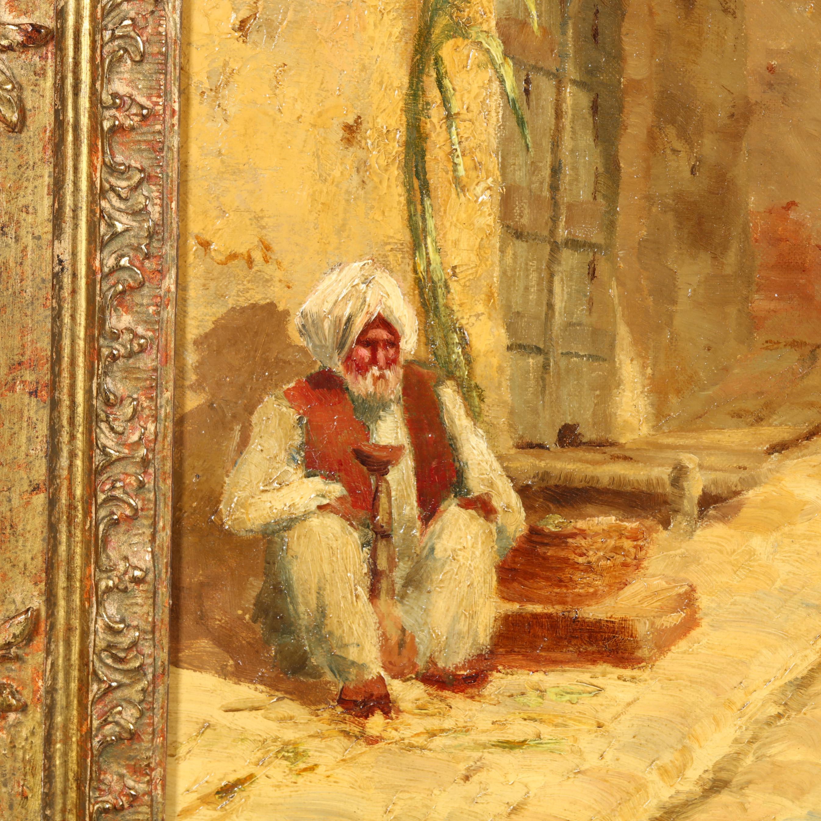 Franz Richard Unterberger (Austrian, 1838-1902), Cairo Gate Street