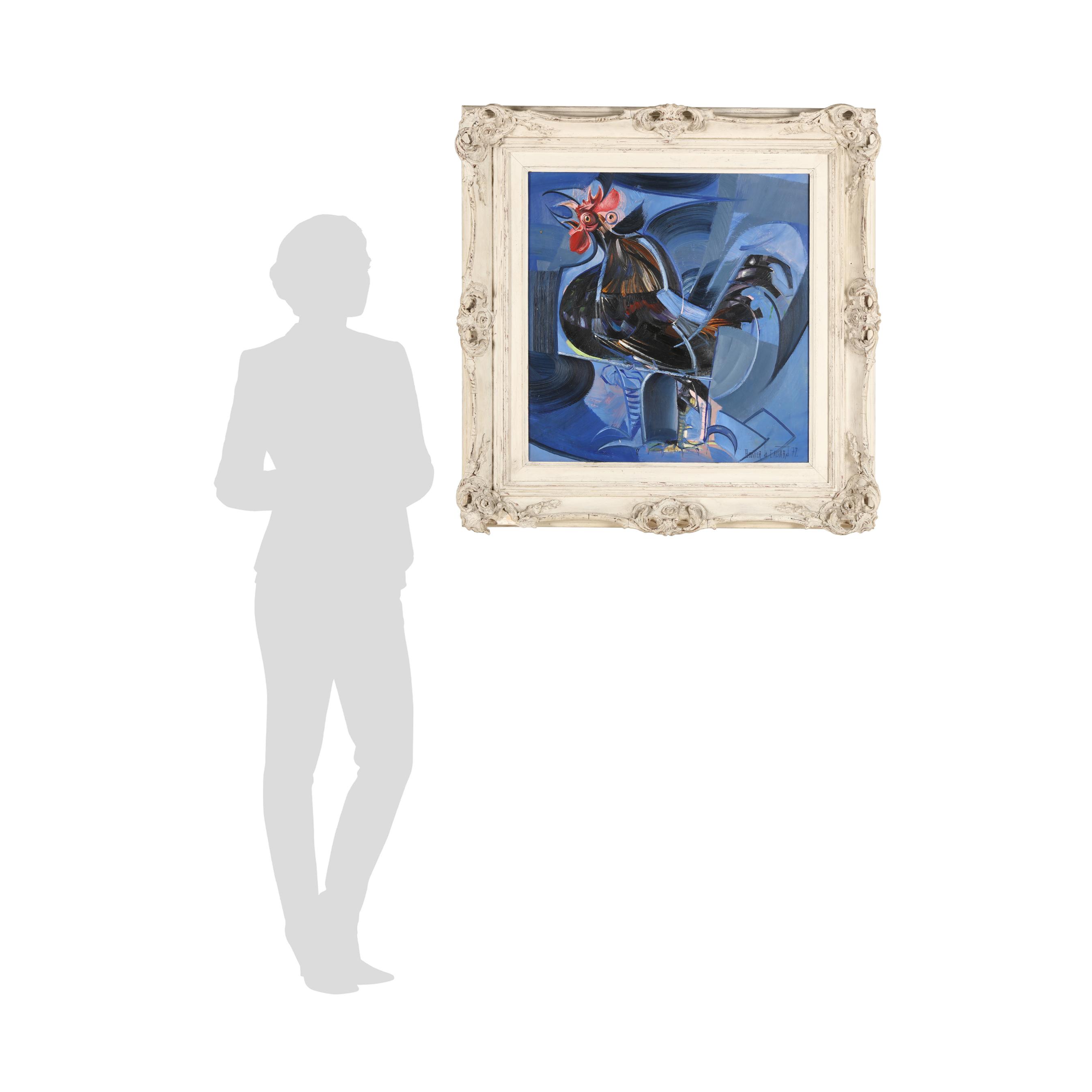 Regis Bouvier de Cachard (French, 1929-2013), Le Cocq Bleu