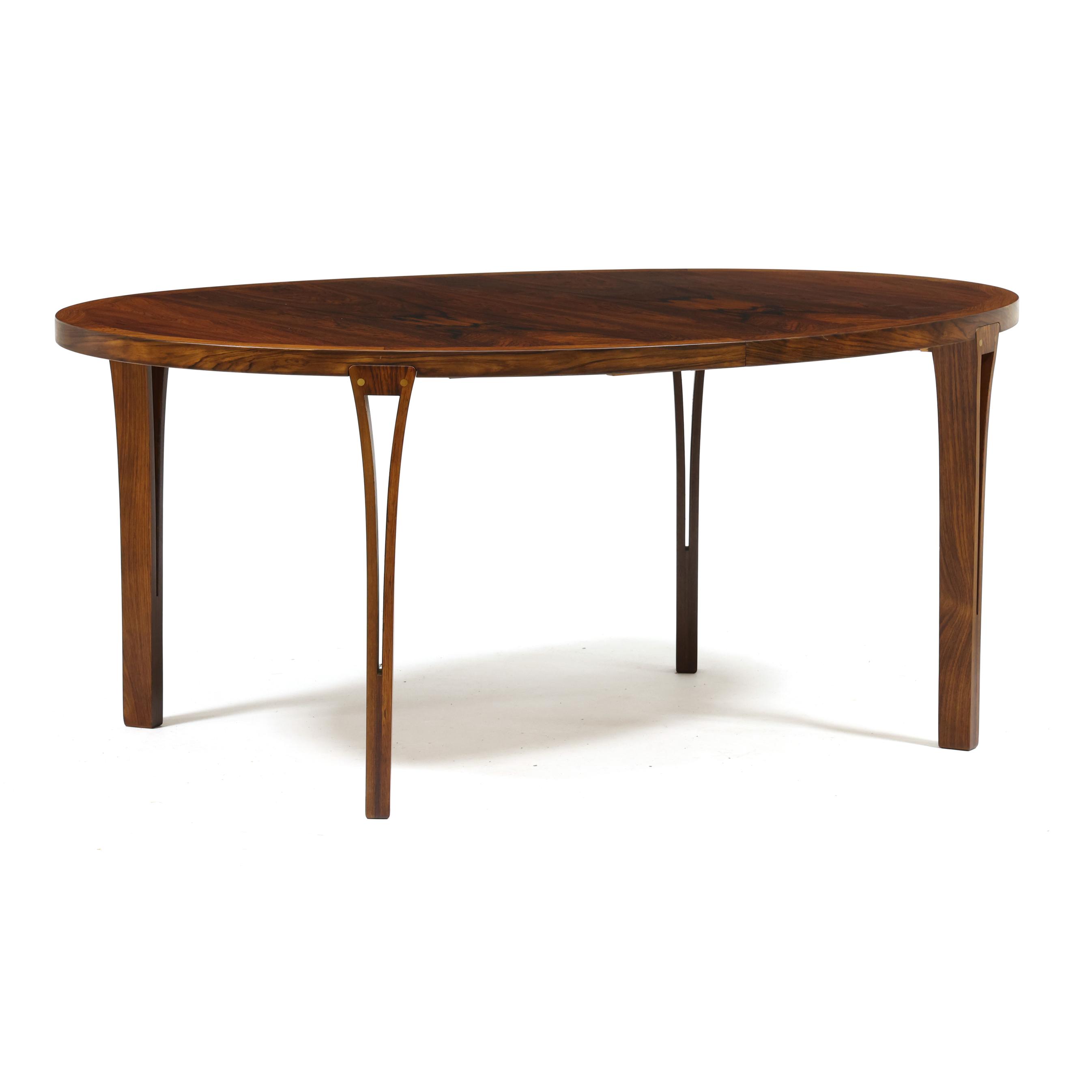 Sven Ellekaer (Denmark, 1926-1984), Rosewood Dining Table (Lot