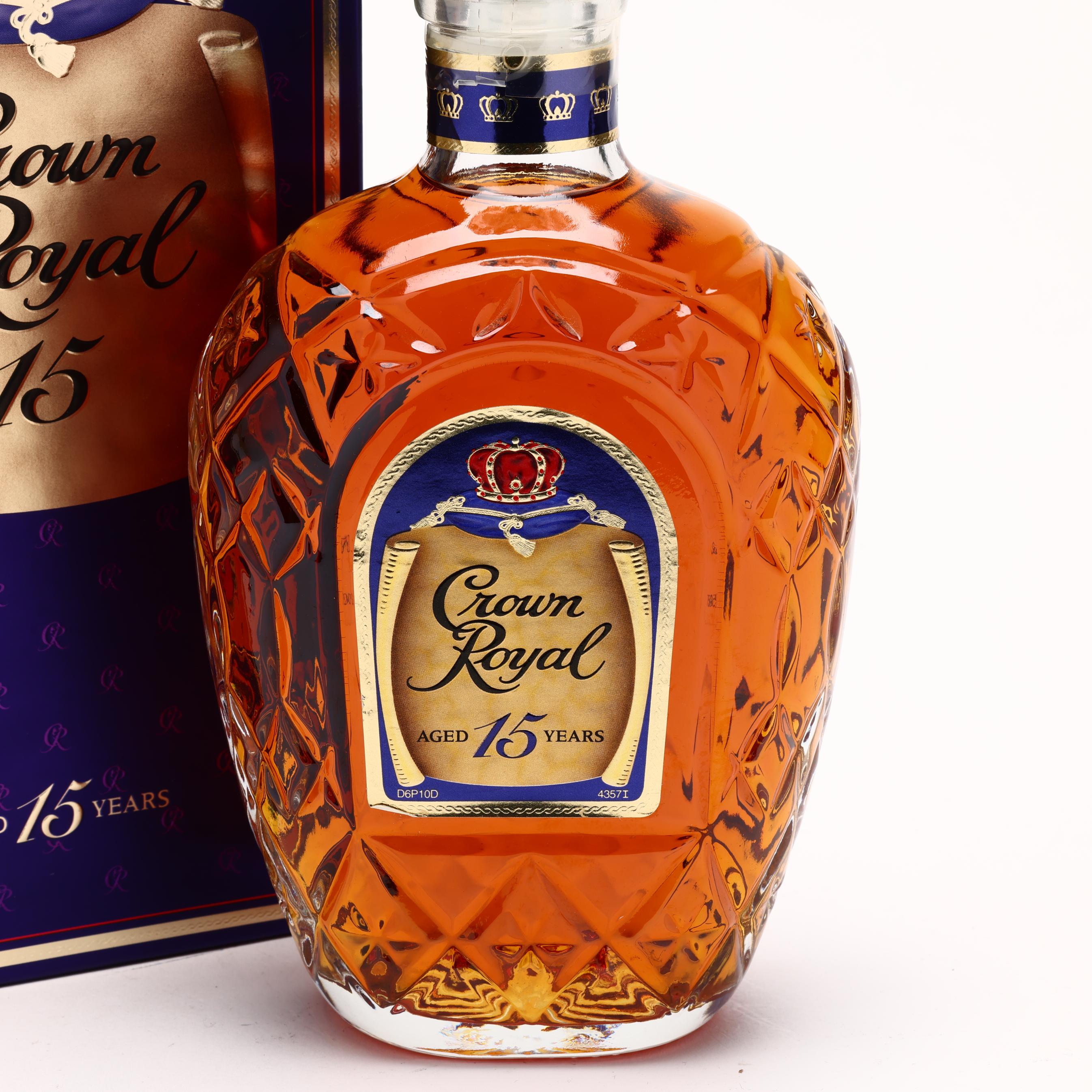 Crown Royal 15 Year Canadian Whisky Decanter (Lot 8366 - Rare