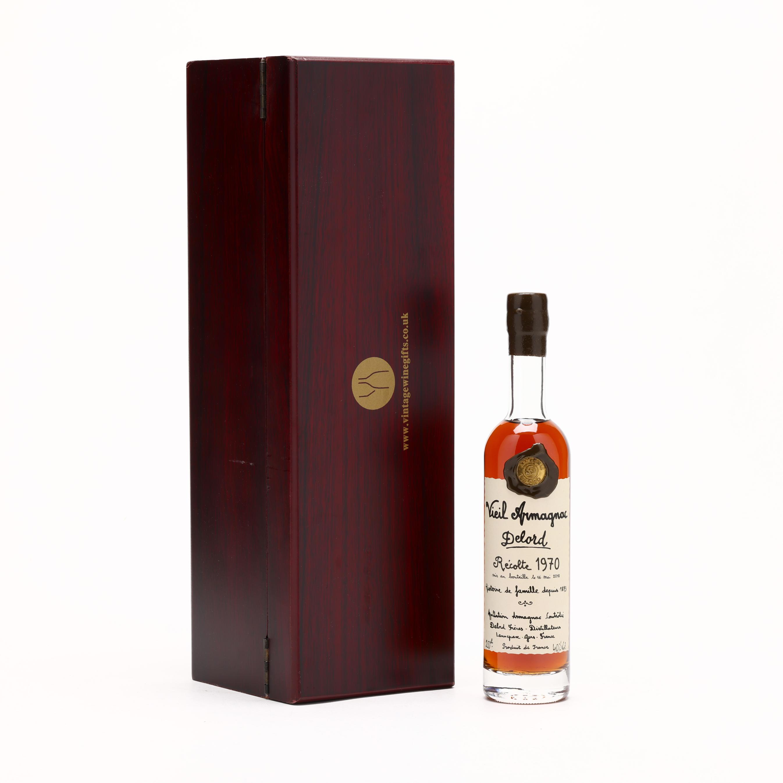 Delord Vieil Armagnac (200ml) - Vintage 1970 (Lot 8223
