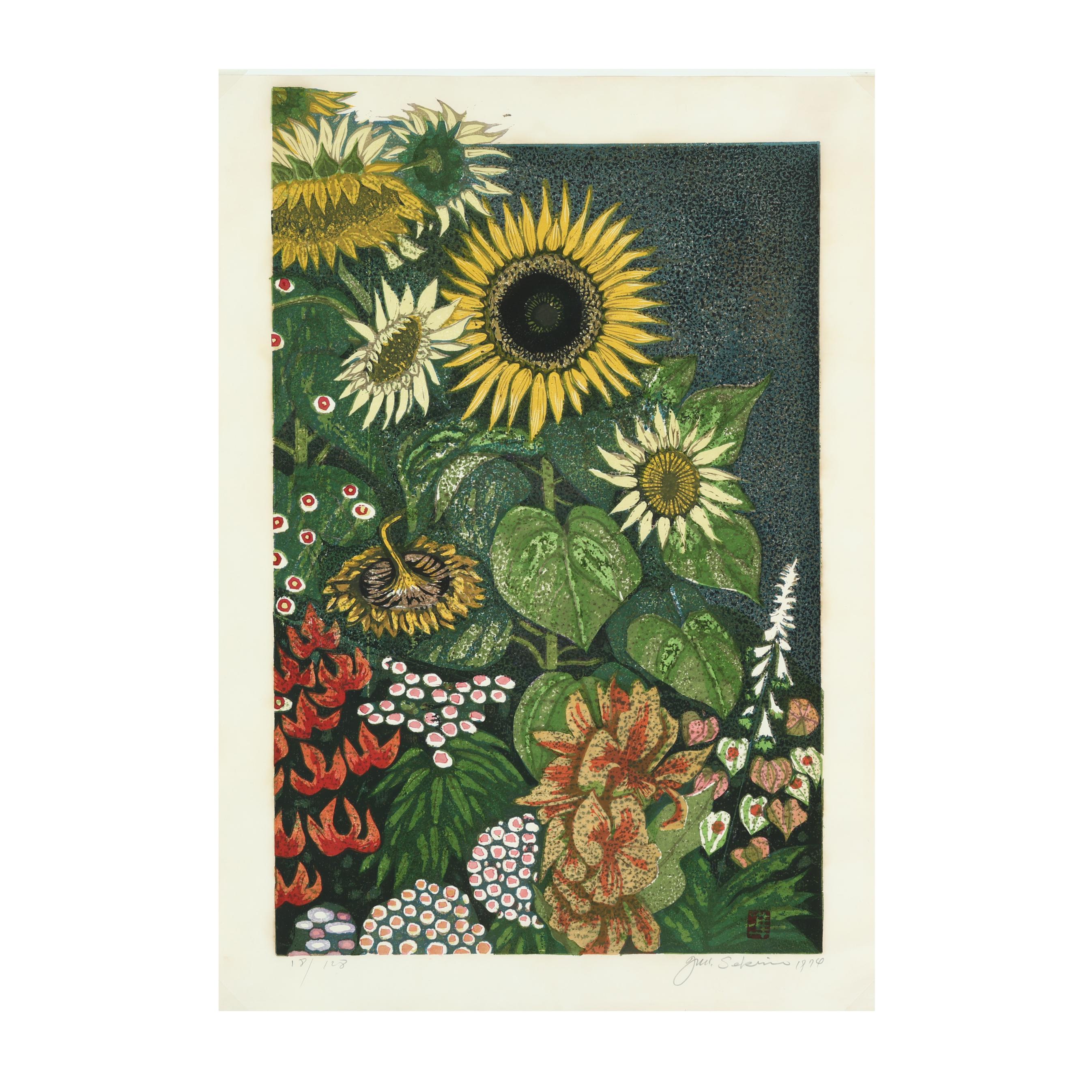 Sekino Jun'ichiro (Japanese, 1914-1988), Summer Flowers (Lot