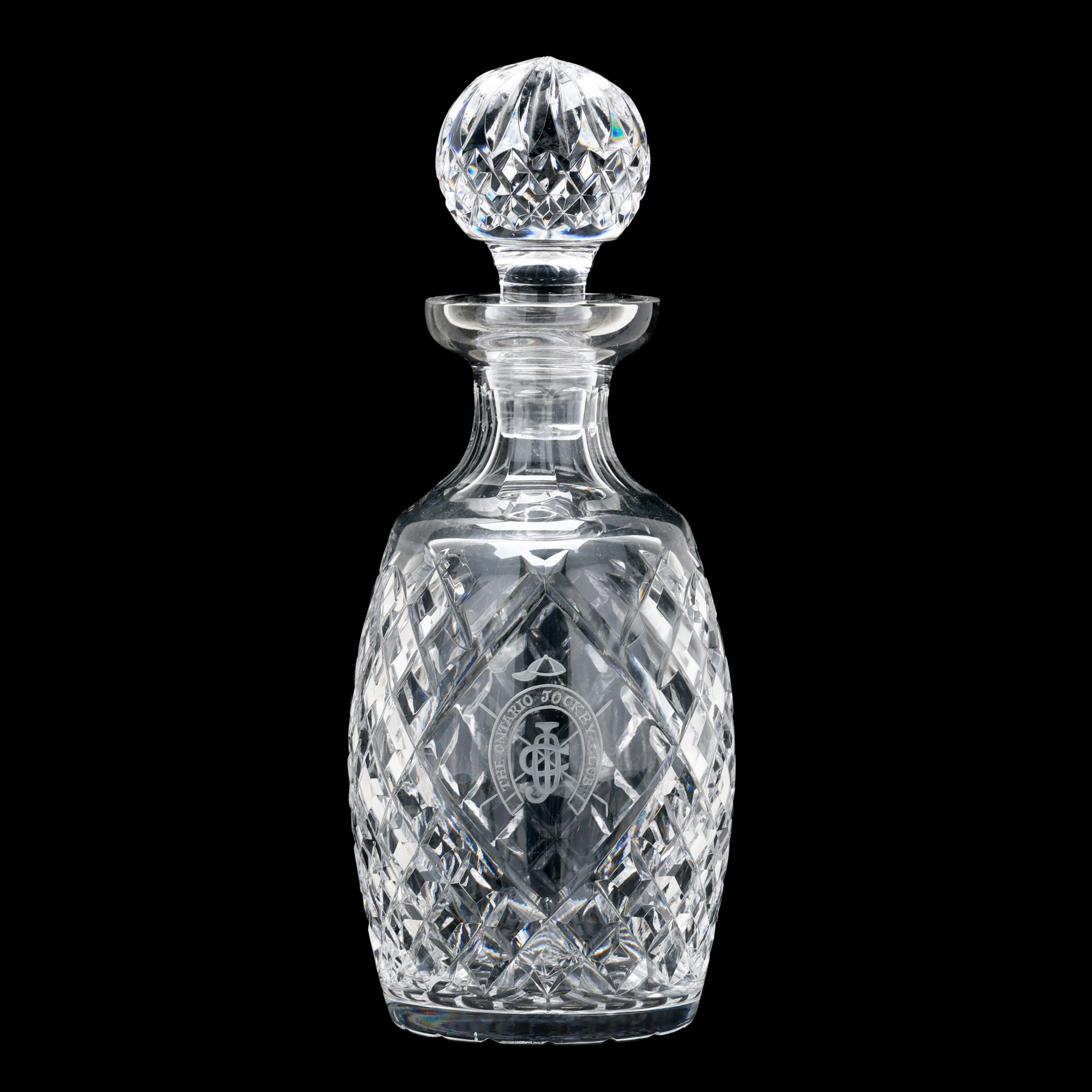 Waterford Alana Decanter for the Ontario Jockey Club (Lot 2070