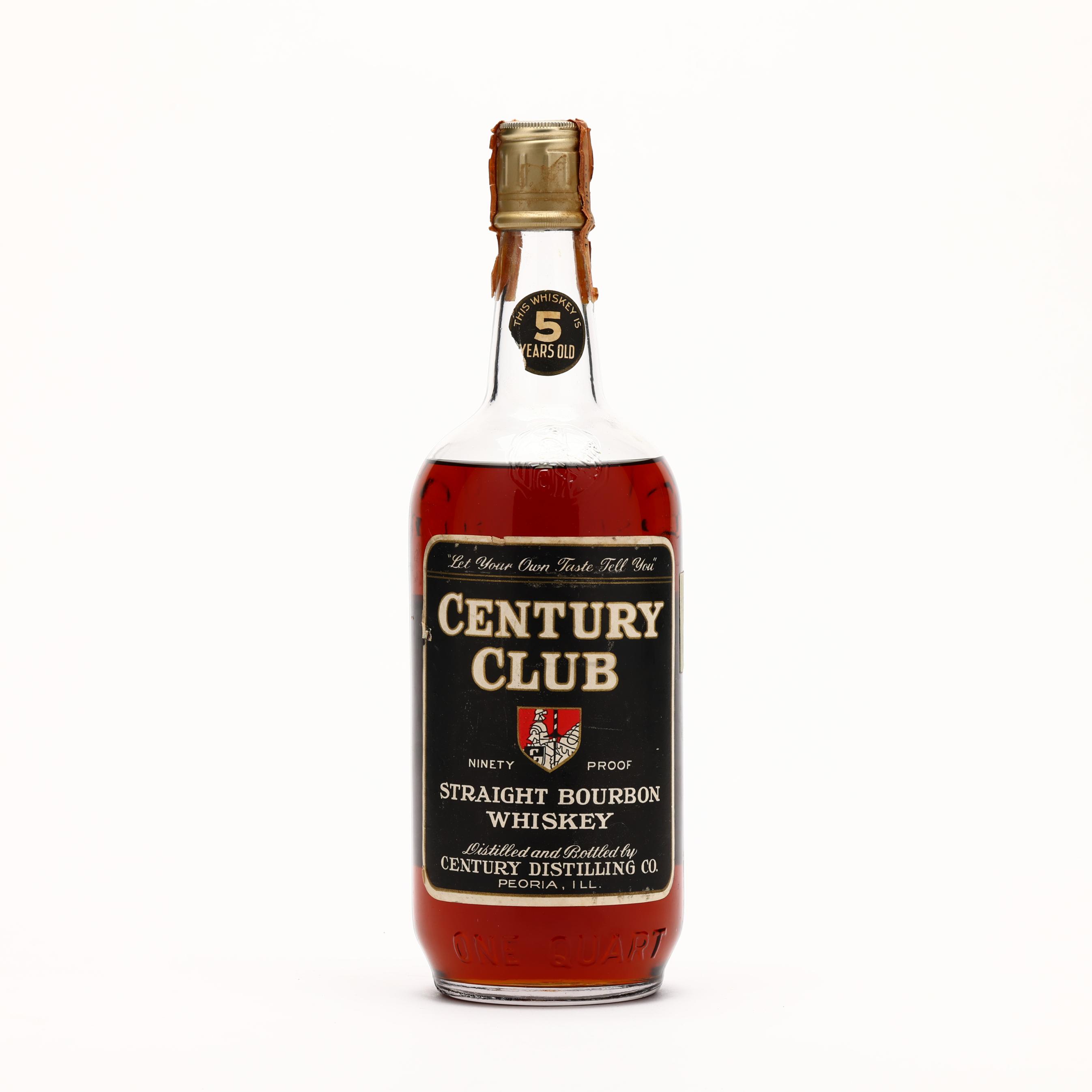 Century Club Bourbon Whiskey (Lot 8043 - Rare Spirits