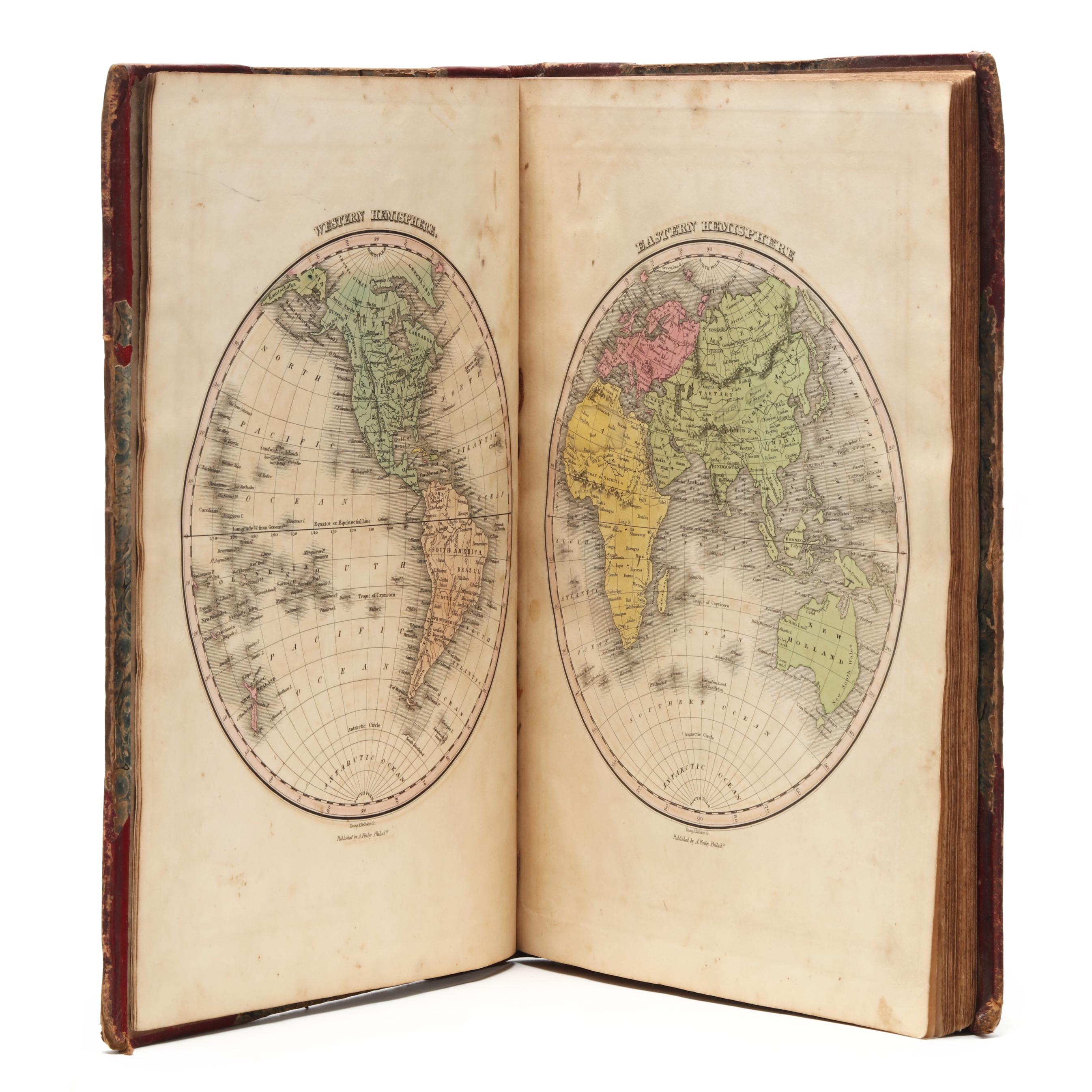 Scarce First Edition of Finley's A New General Atlas, Complete