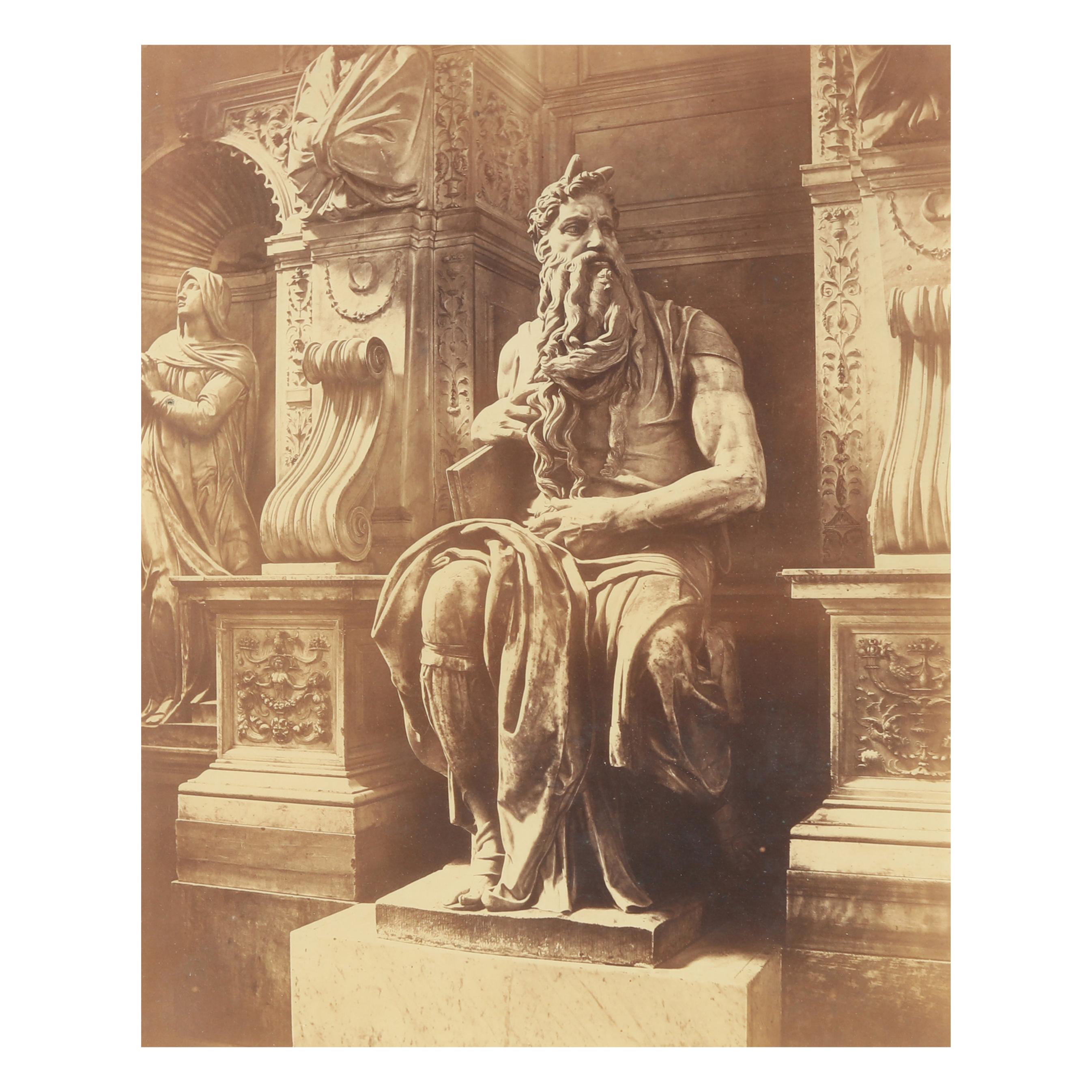 James Anderson (British, 1813-1877), Michelangelo's Moses (Lot