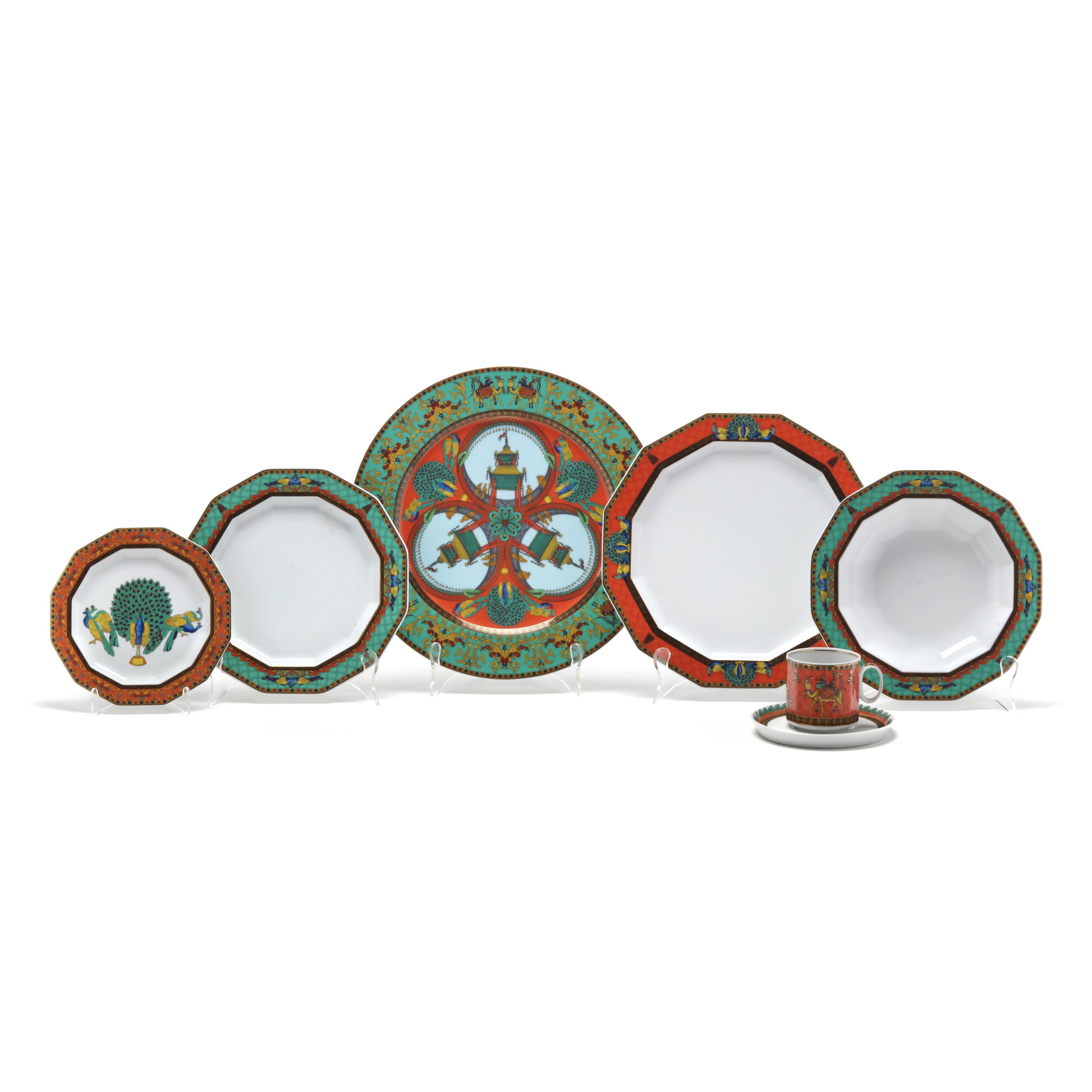 Rosenthal Versace Le Voyage de Marco Polo Partial Dinnerware Set