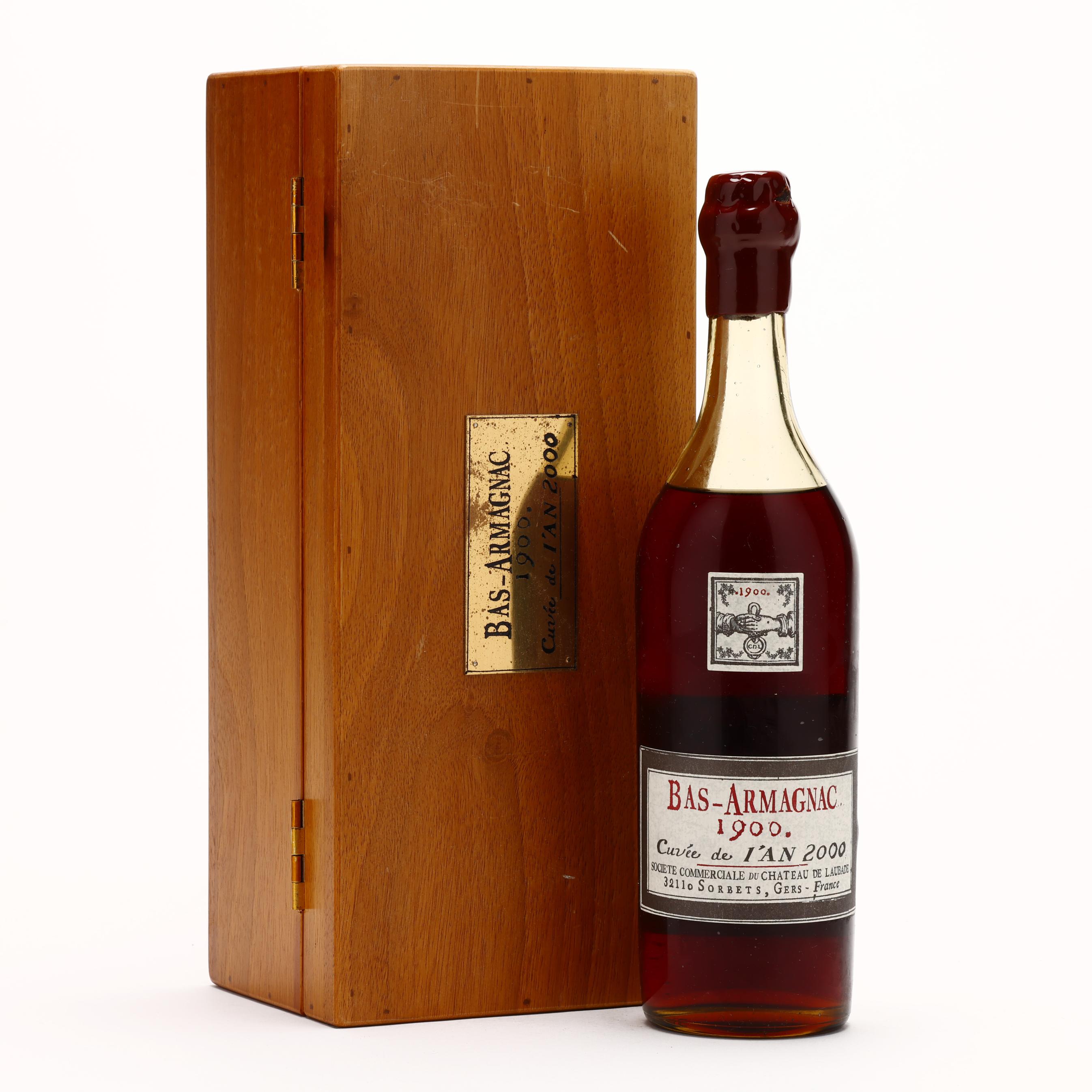 Bas Armagnac 1900 Cuvee de l'An 2000, Laubade (1 BT) (Lot 9121
