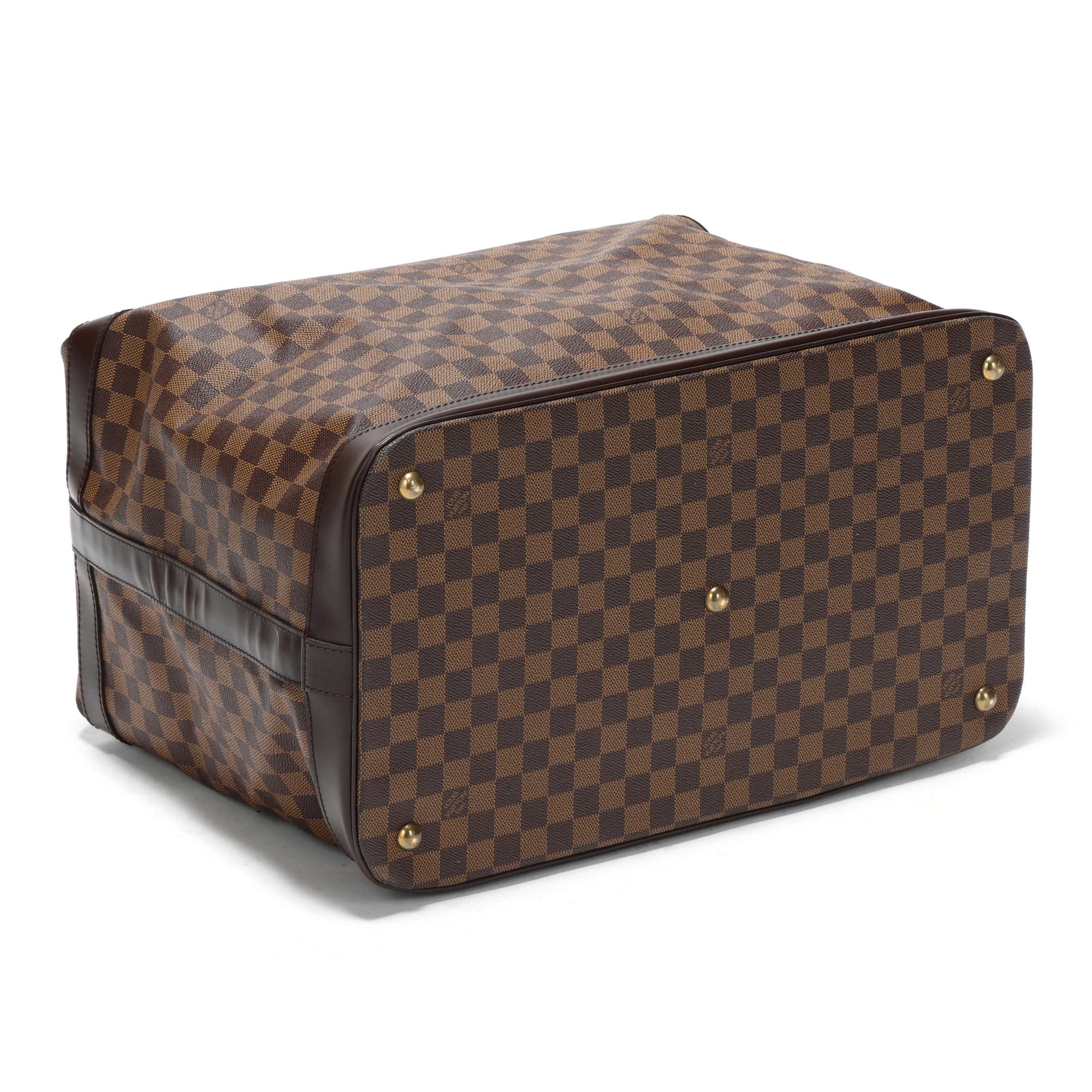 Canvas and Leather Cruizer 45 Travel Bag with Shoe Divider, Louis