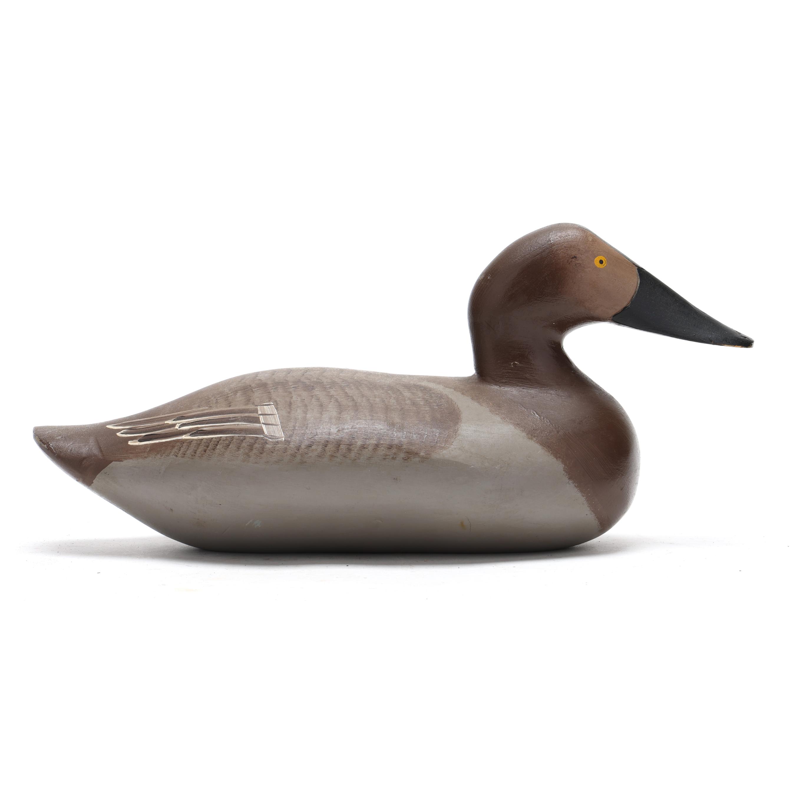Madison Mitchell (MD, 1901-1993), Hen Canvasback Christmas Decoy