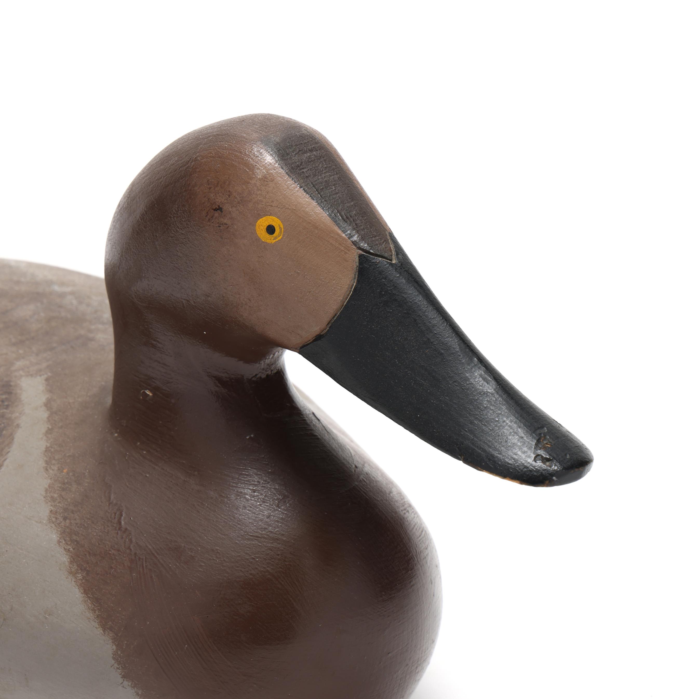 Madison Mitchell (MD, 1901-1993), Hen Canvasback Christmas Decoy