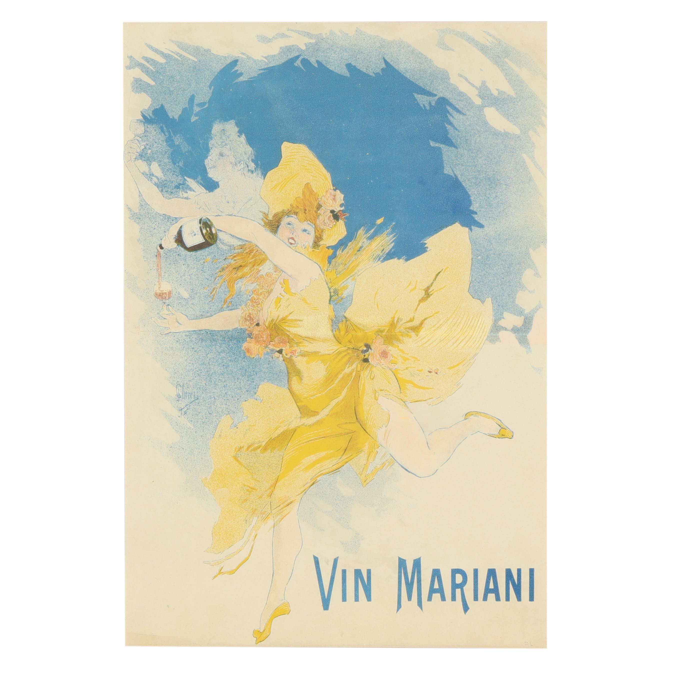 Jules Chéret (French, 1836-1932), Vin Mariani (Lot 1489 - Winter