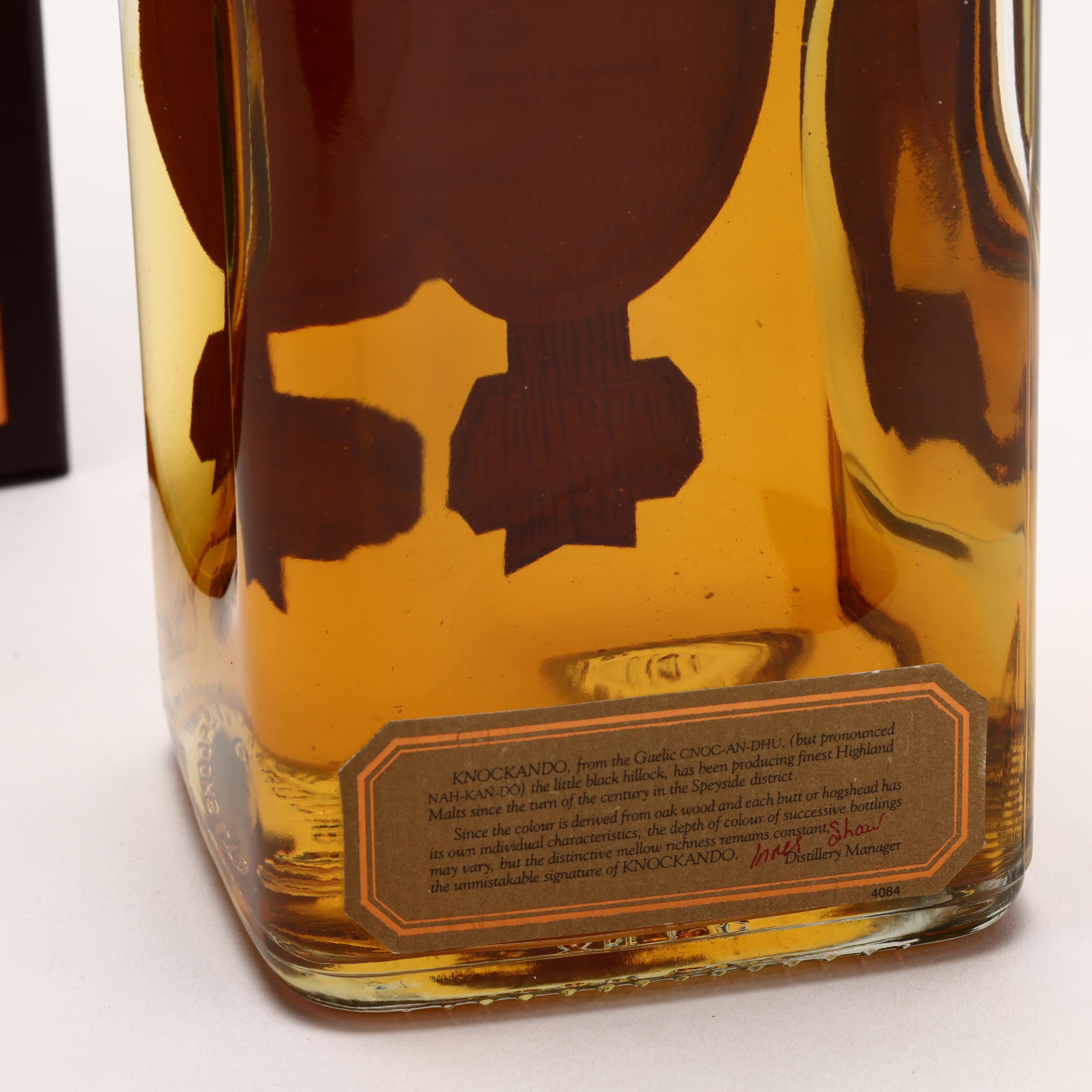 ★ 希少古酒 特級 KNOCKANDO 1970 スコッチウイスキー Knockando 1970 Extra Old Reserve Single Malt Scotch Whisky (1 BT