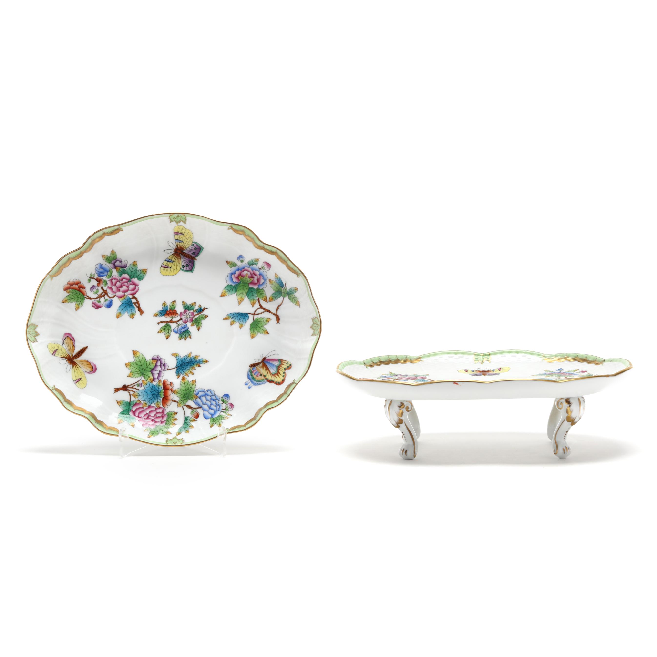 Herend, A Group of Porcelain Accessories and Dishes (Lot 2335