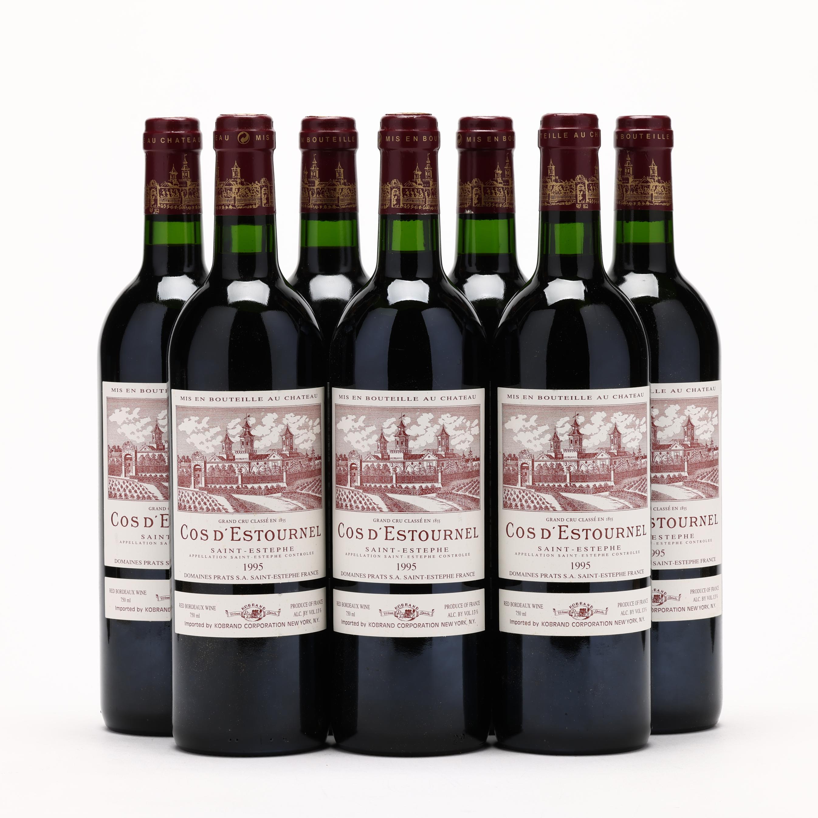 Chateau Cos d'Estournel 1995 St. Estephe (7 BT) (Lot 3391 - Robert