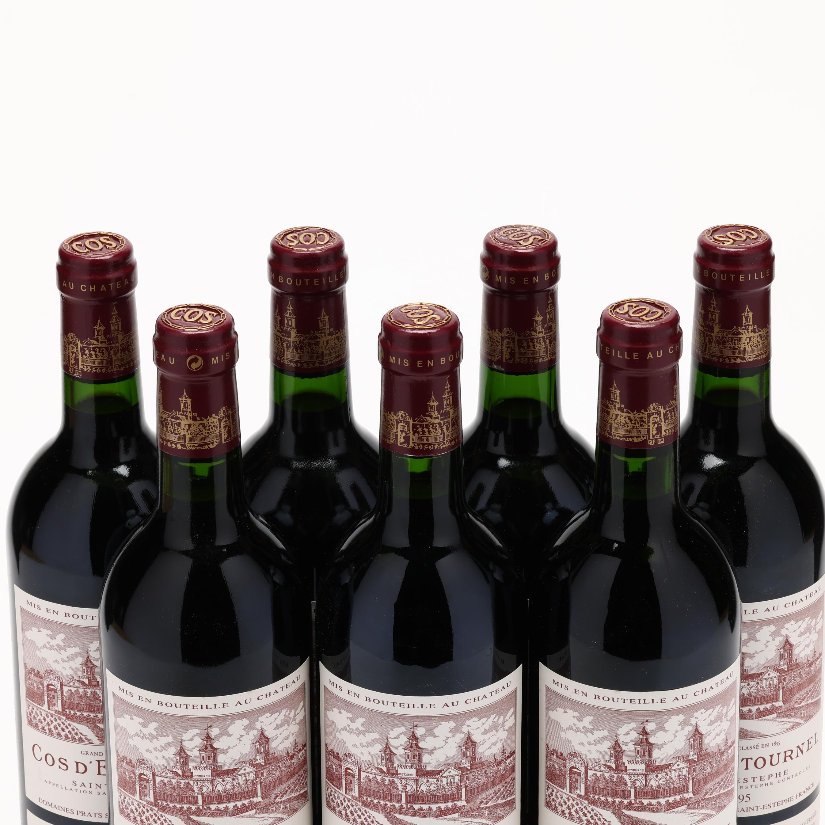 Chateau Cos d'Estournel 1995 St. Estephe (7 BT) (Lot 3391 - Robert